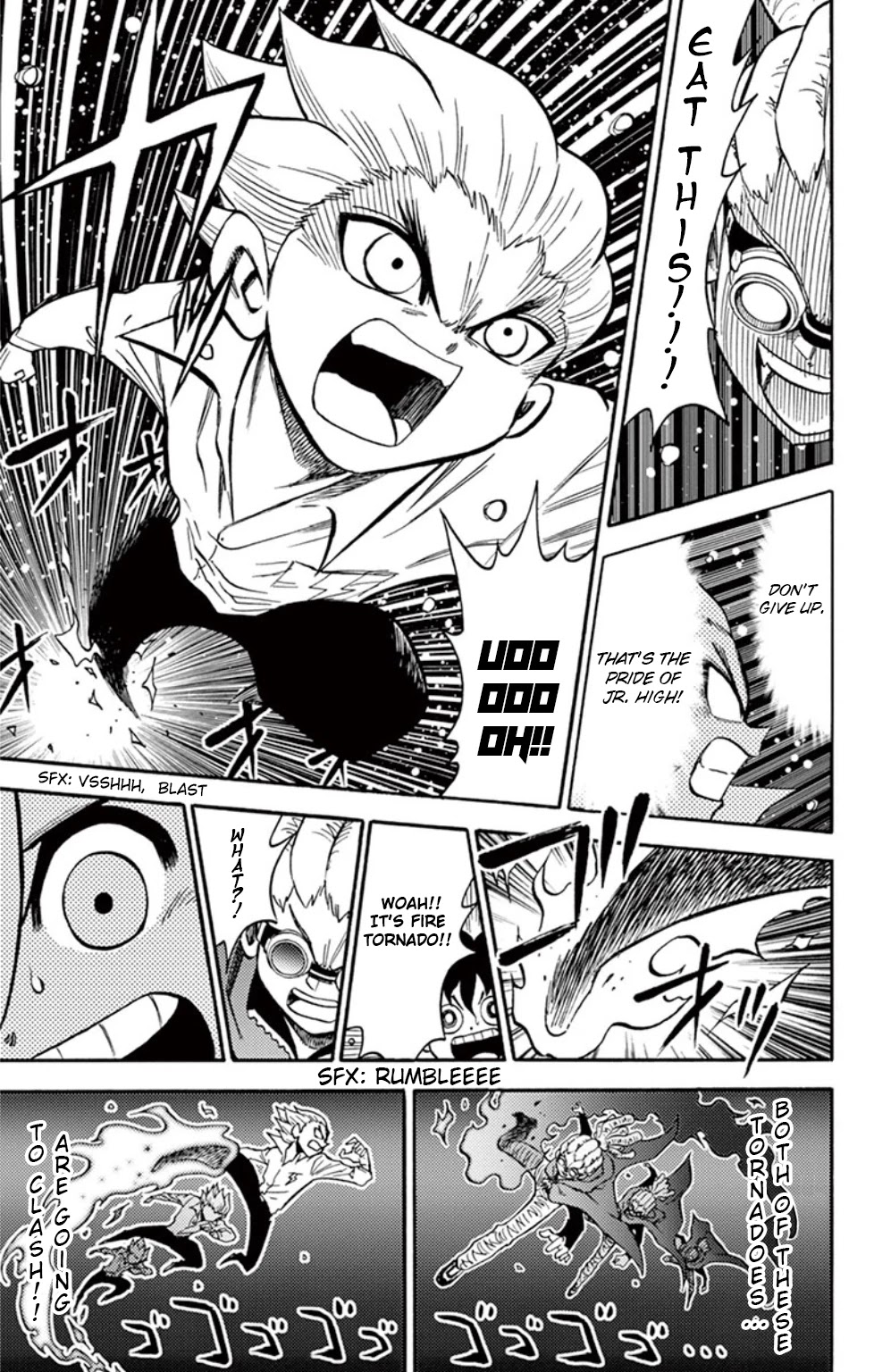 Inazuma Eleven Chapter 13 page 35 - Chapter 13: Clash! Kidou vs Gouenji