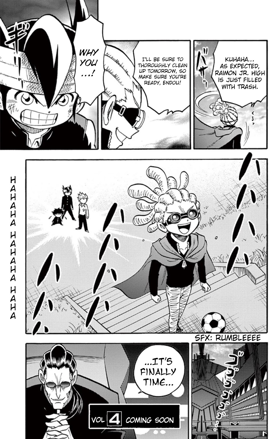Inazuma Eleven Chapter 13 page 40 - Chapter 13: Clash! Kidou vs Gouenji