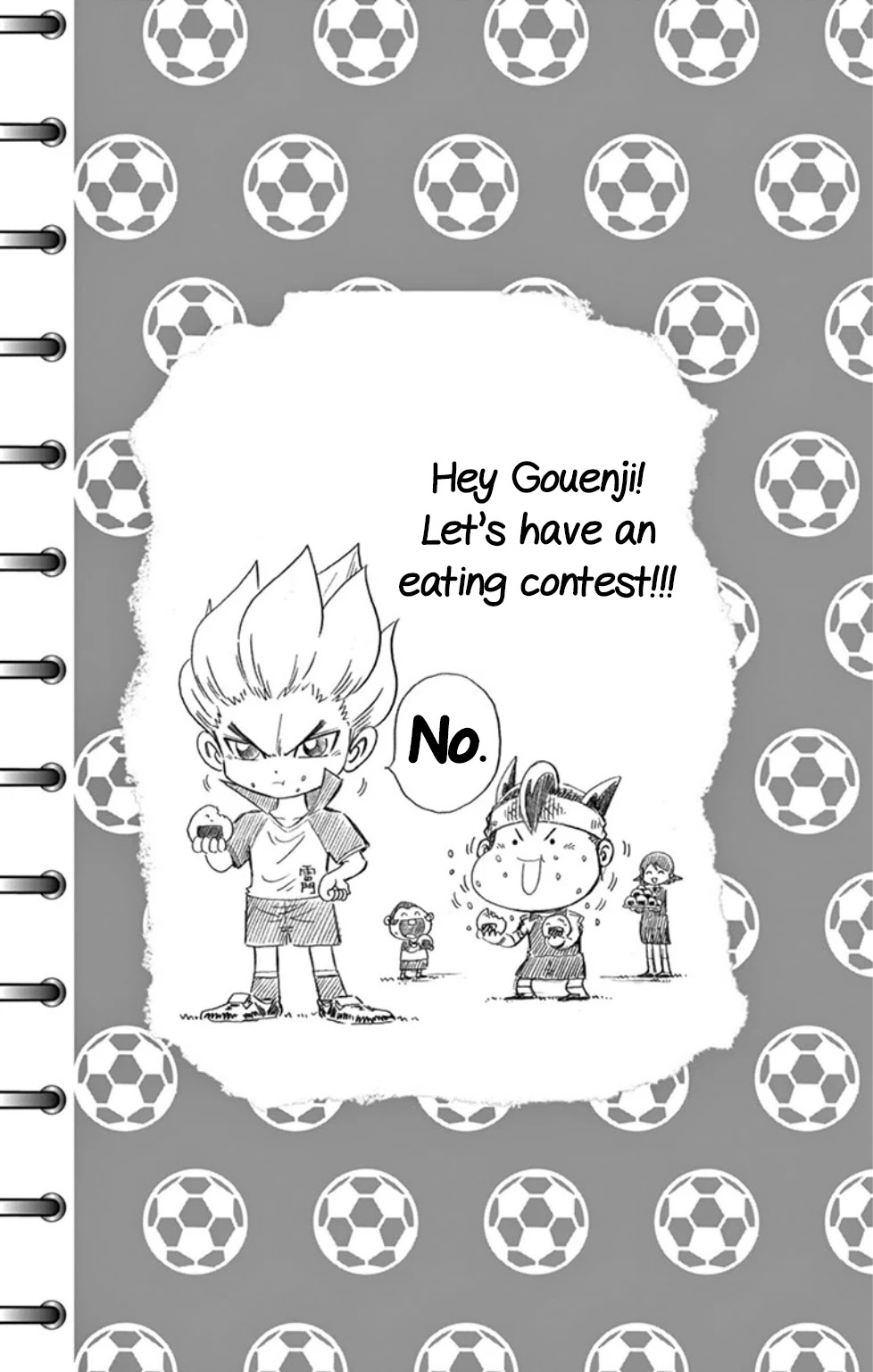 Inazuma Eleven Chapter 13 page 49 - Chapter 13: Clash! Kidou vs Gouenji