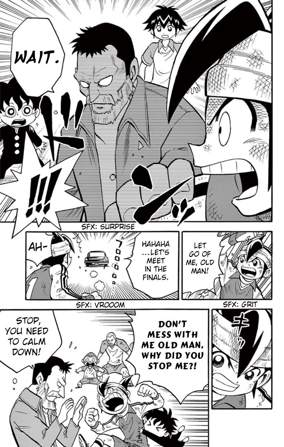 Inazuma Eleven Chapter 13 page 5 - Chapter 13: Clash! Kidou vs Gouenji