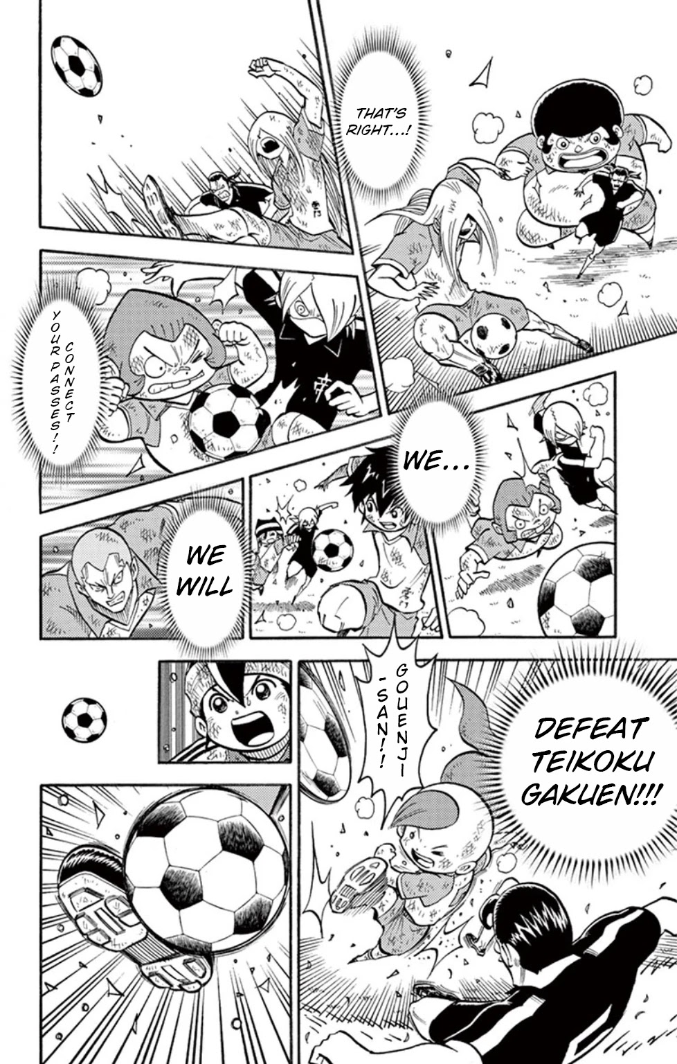 Inazuma Eleven Chapter 14 page 24 - Chapter 14: Raimon vs Teikoku, Kickoff!!