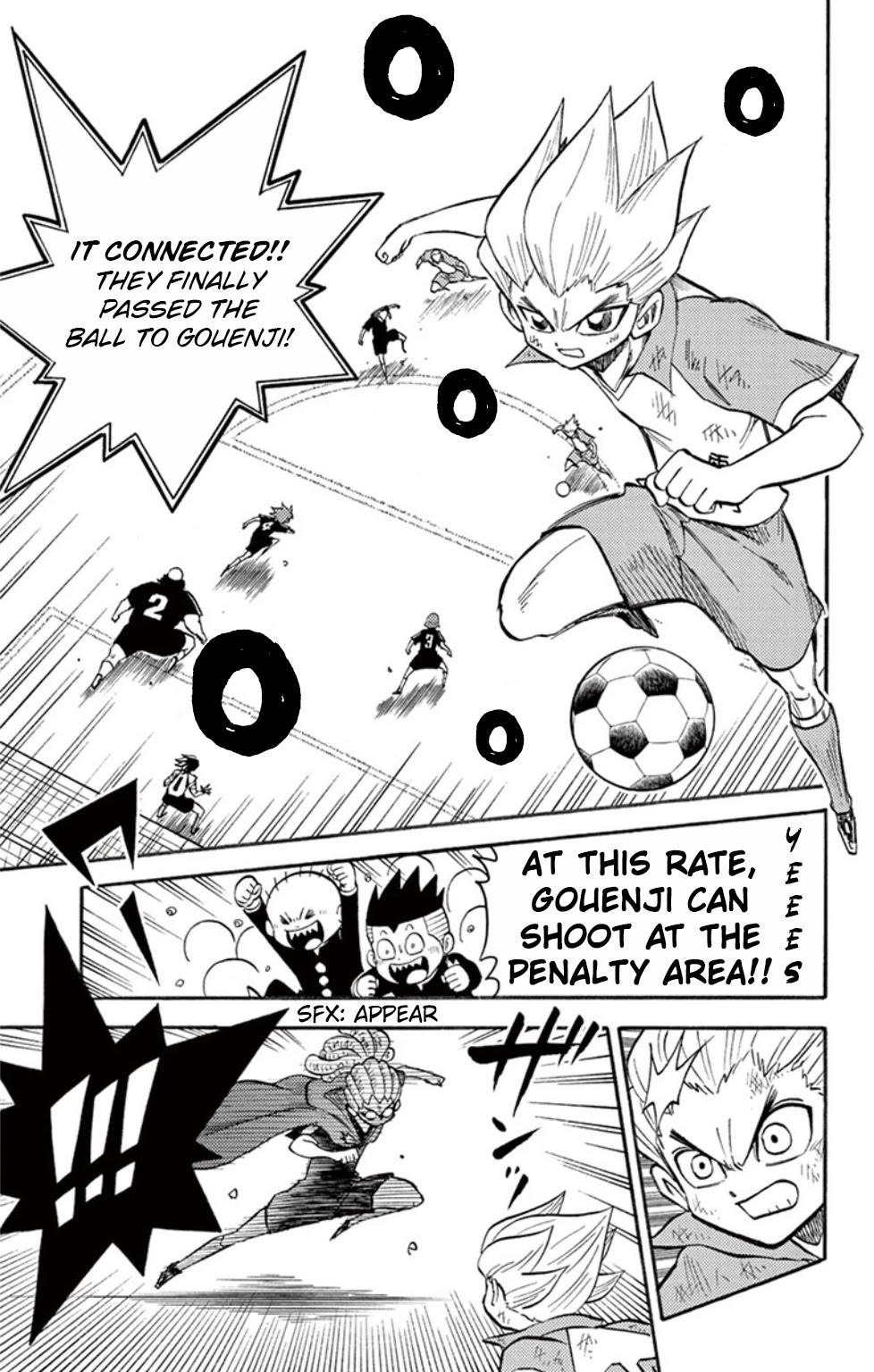 Inazuma Eleven Chapter 14 page 25 - Chapter 14: Raimon vs Teikoku, Kickoff!!