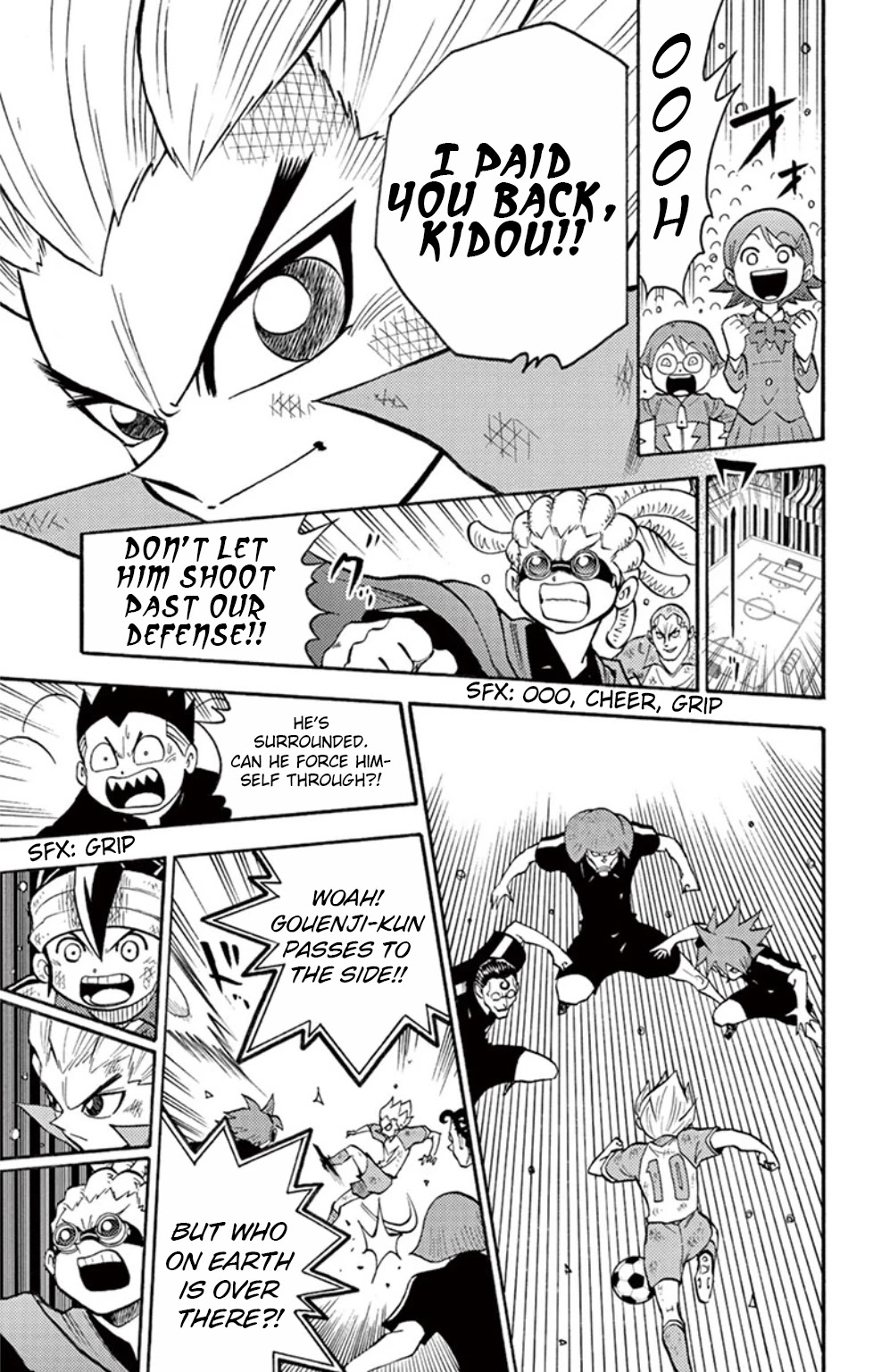Inazuma Eleven Chapter 14 page 29 - Chapter 14: Raimon vs Teikoku, Kickoff!!