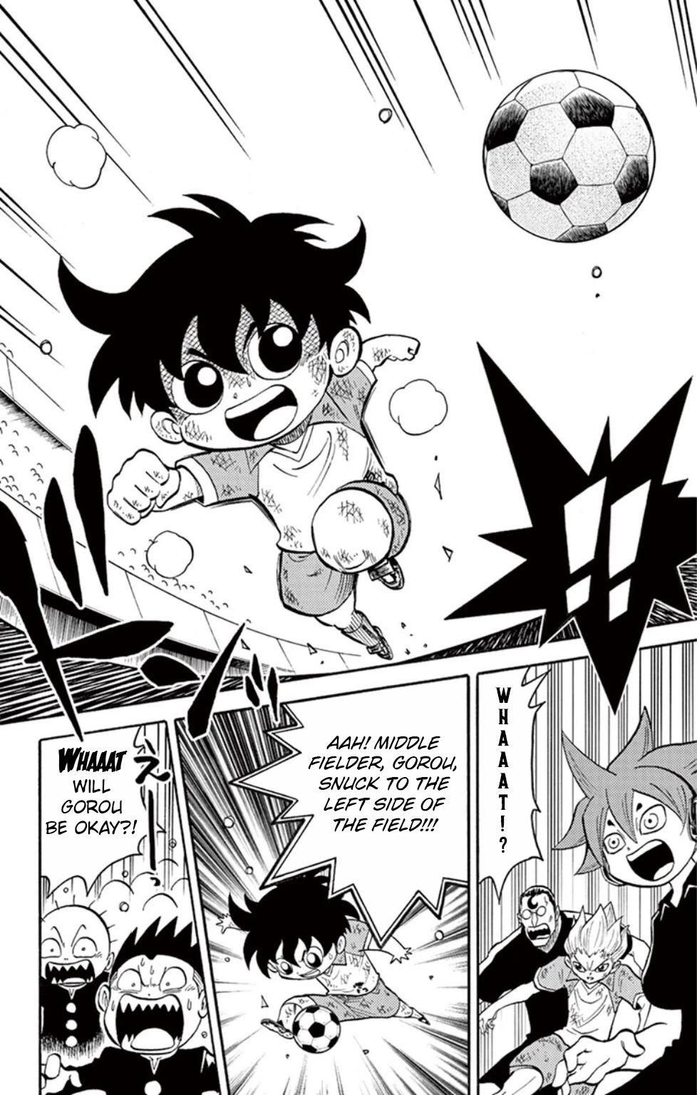 Inazuma Eleven Chapter 14 page 30 - Chapter 14: Raimon vs Teikoku, Kickoff!!
