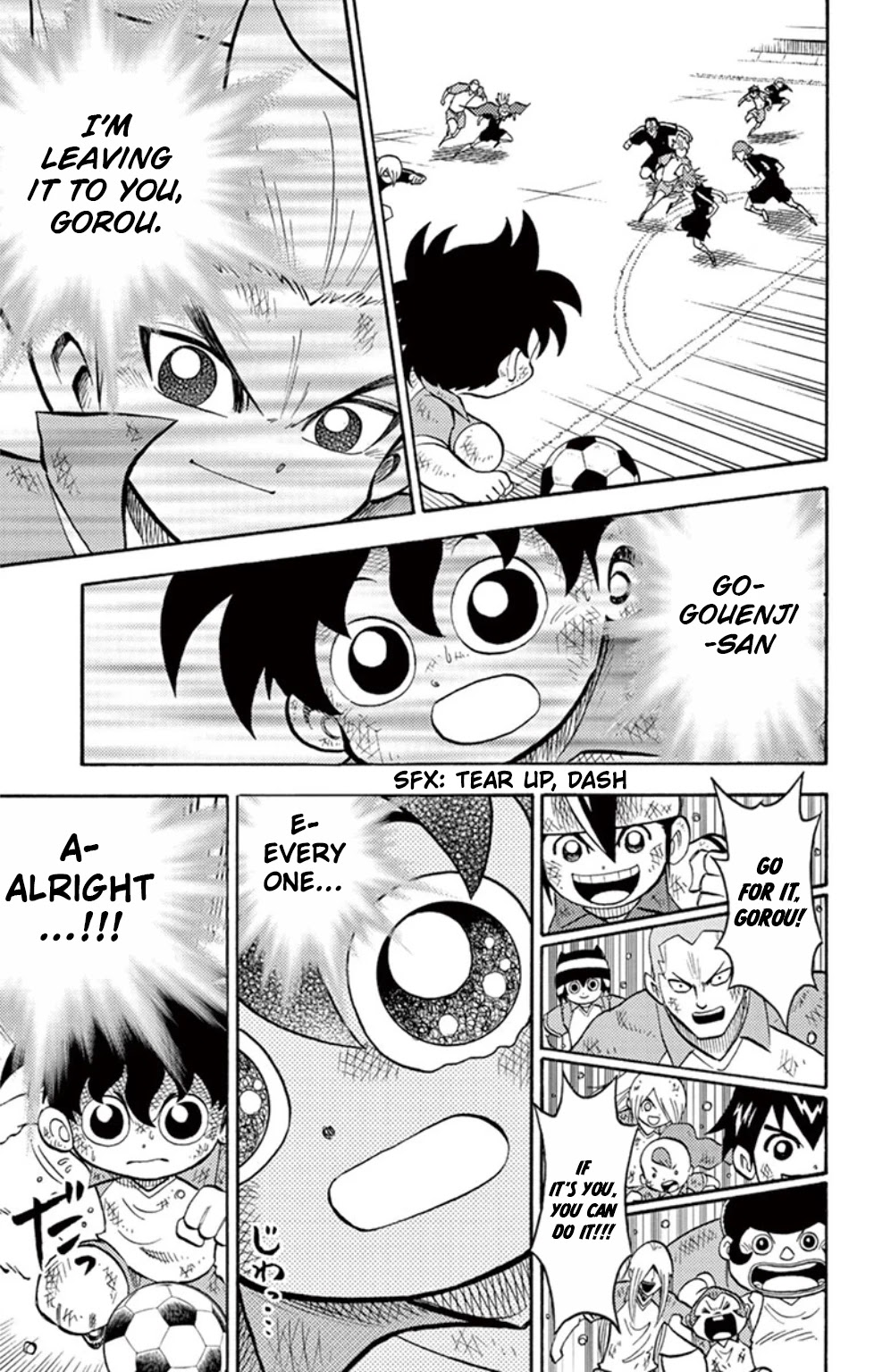 Inazuma Eleven Chapter 14 page 31 - Chapter 14: Raimon vs Teikoku, Kickoff!!