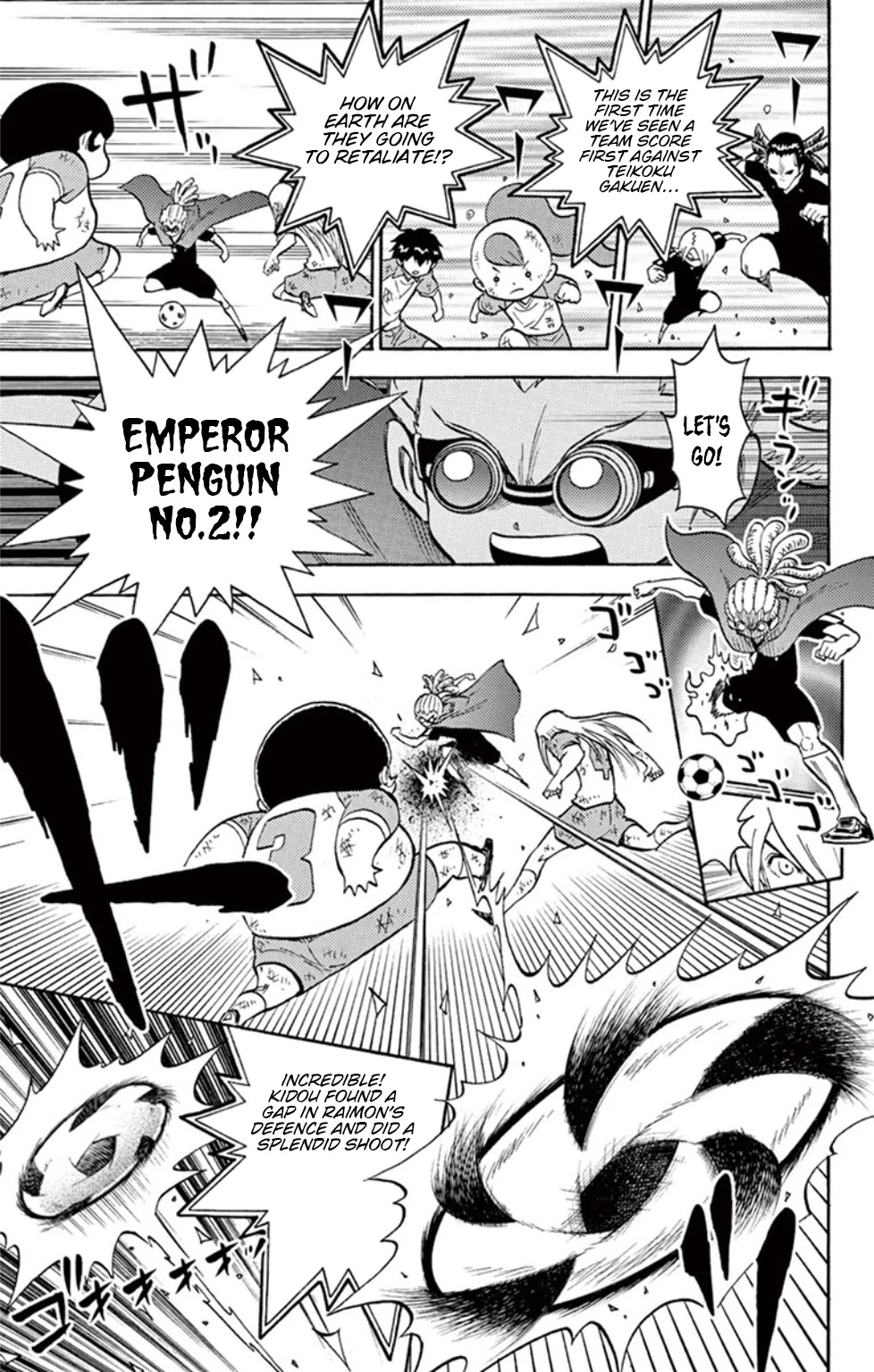 Inazuma Eleven Chapter 15 page 10 - Chapter 15: Teikoku Gakuen, the Notorious Trump Card!!