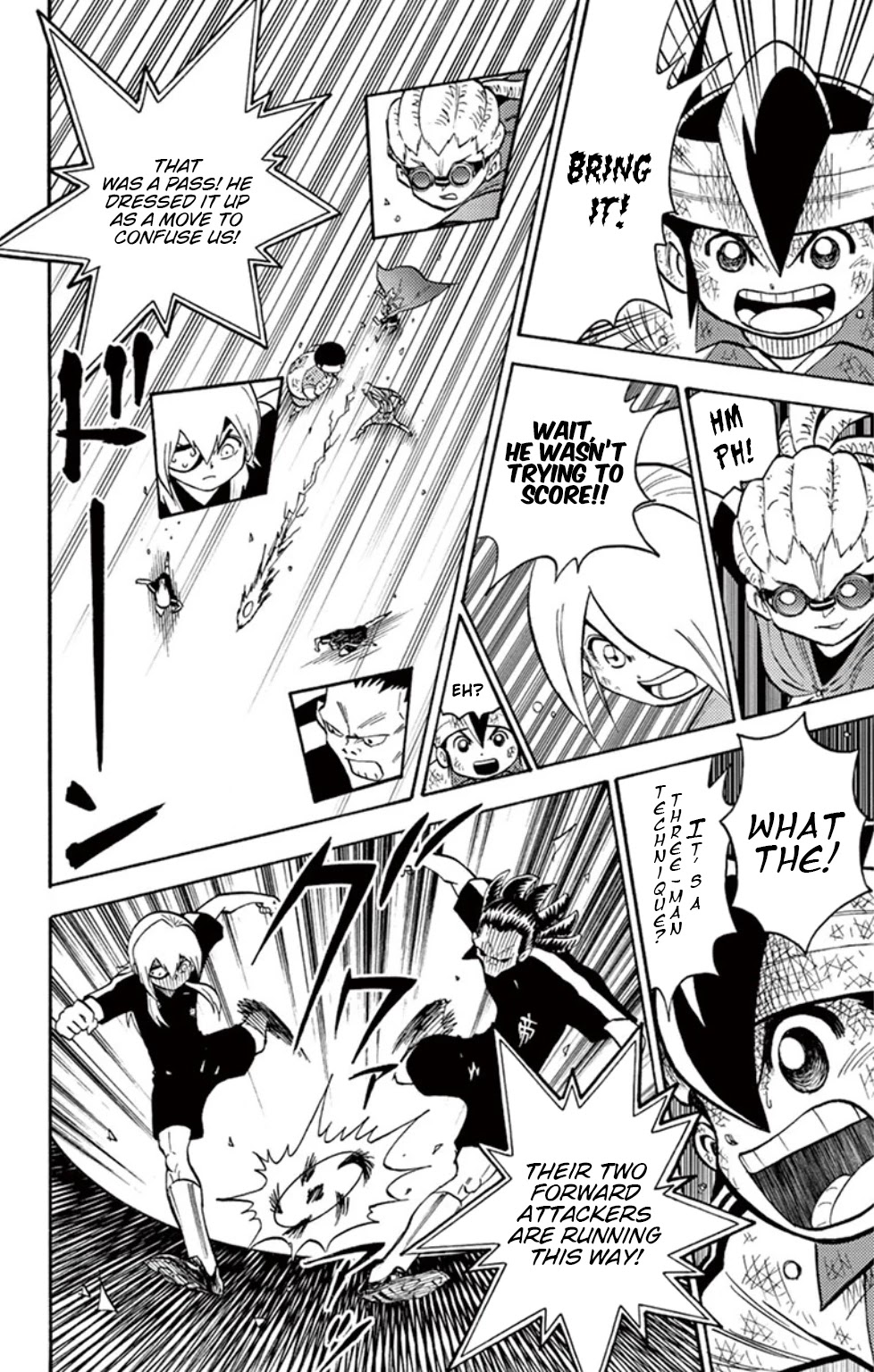 Inazuma Eleven Chapter 15 page 11 - Chapter 15: Teikoku Gakuen, the Notorious Trump Card!!