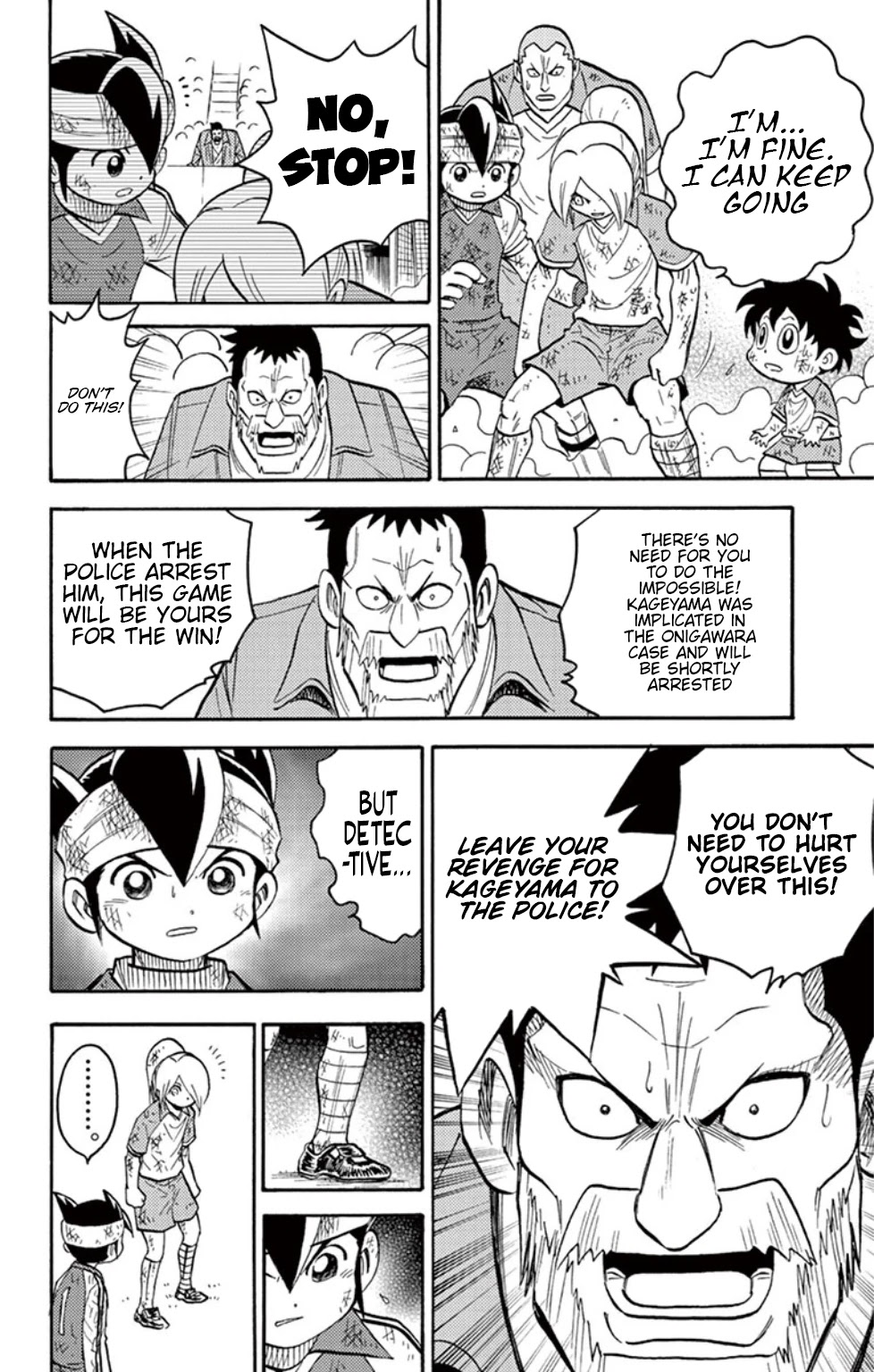 Inazuma Eleven Chapter 15 page 18 - Chapter 15: Teikoku Gakuen, the Notorious Trump Card!!