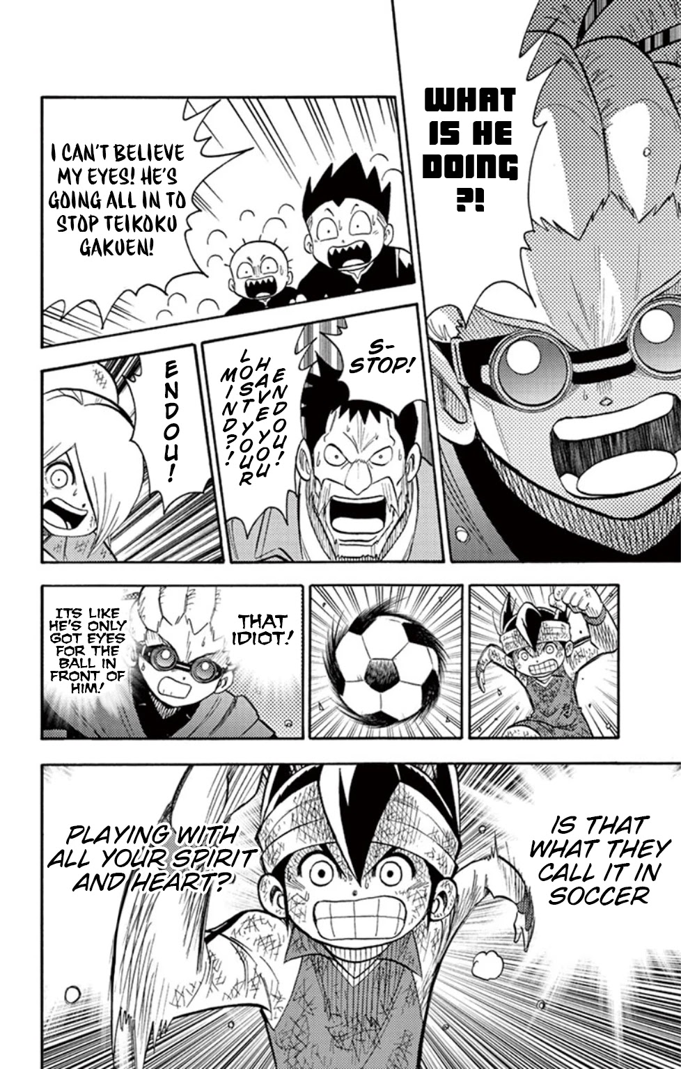 Inazuma Eleven Chapter 15 page 30 - Chapter 15: Teikoku Gakuen, the Notorious Trump Card!!