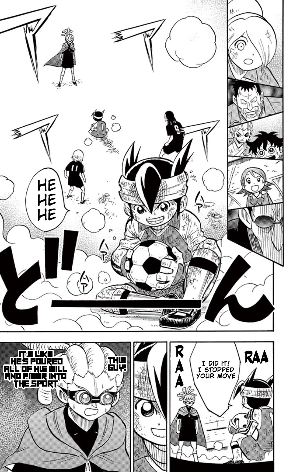 Inazuma Eleven Chapter 15 page 34 - Chapter 15: Teikoku Gakuen, the Notorious Trump Card!!