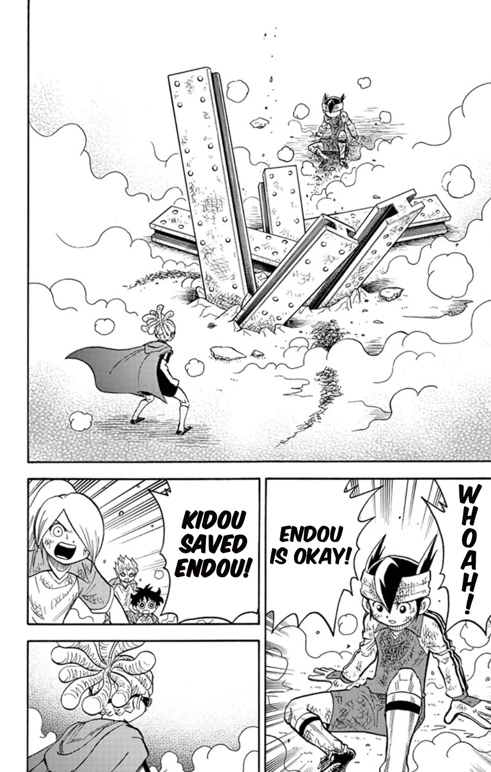 Inazuma Eleven Chapter 15 page 39 - Chapter 15: Teikoku Gakuen, the Notorious Trump Card!!