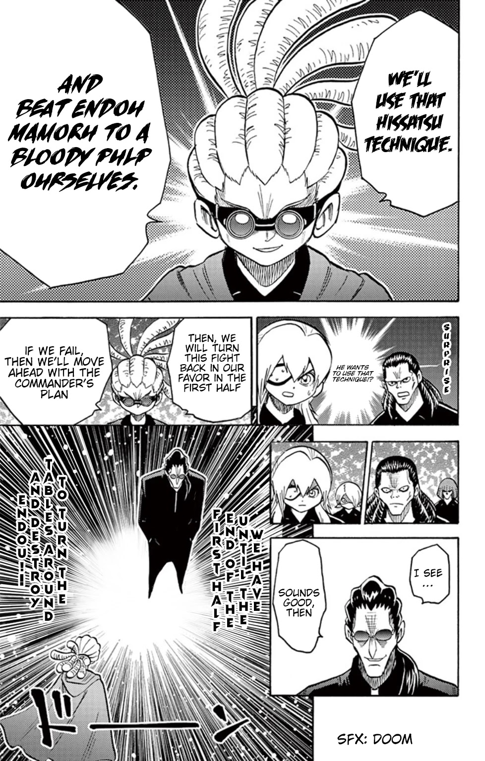 Inazuma Eleven Chapter 15 page 8 - Chapter 15: Teikoku Gakuen, the Notorious Trump Card!!