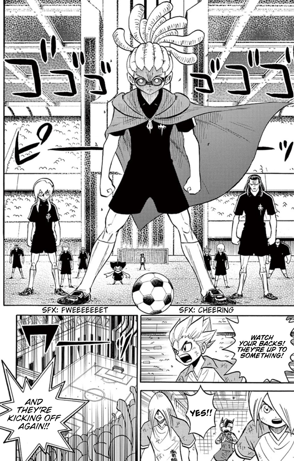 Inazuma Eleven Chapter 15 page 9 - Chapter 15: Teikoku Gakuen, the Notorious Trump Card!!