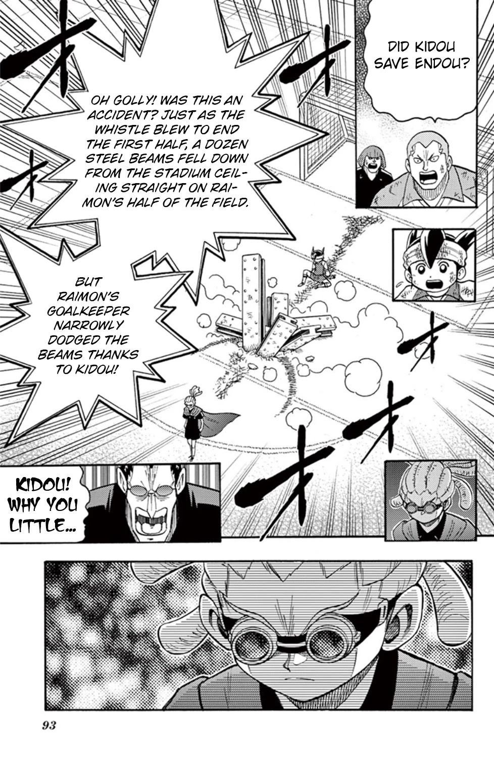 Inazuma Eleven Chapter 16 page 2 - Chapter 16: Run Inazuma the Final Score!