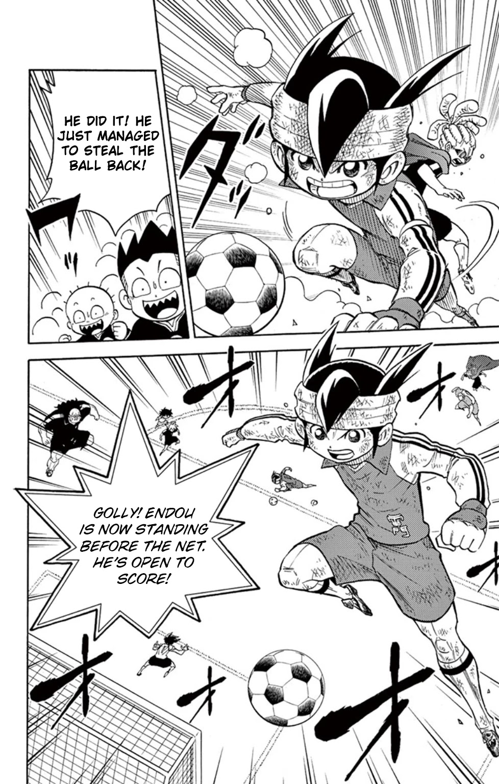 Inazuma Eleven Chapter 16 page 21 - Chapter 16: Run Inazuma the Final Score!