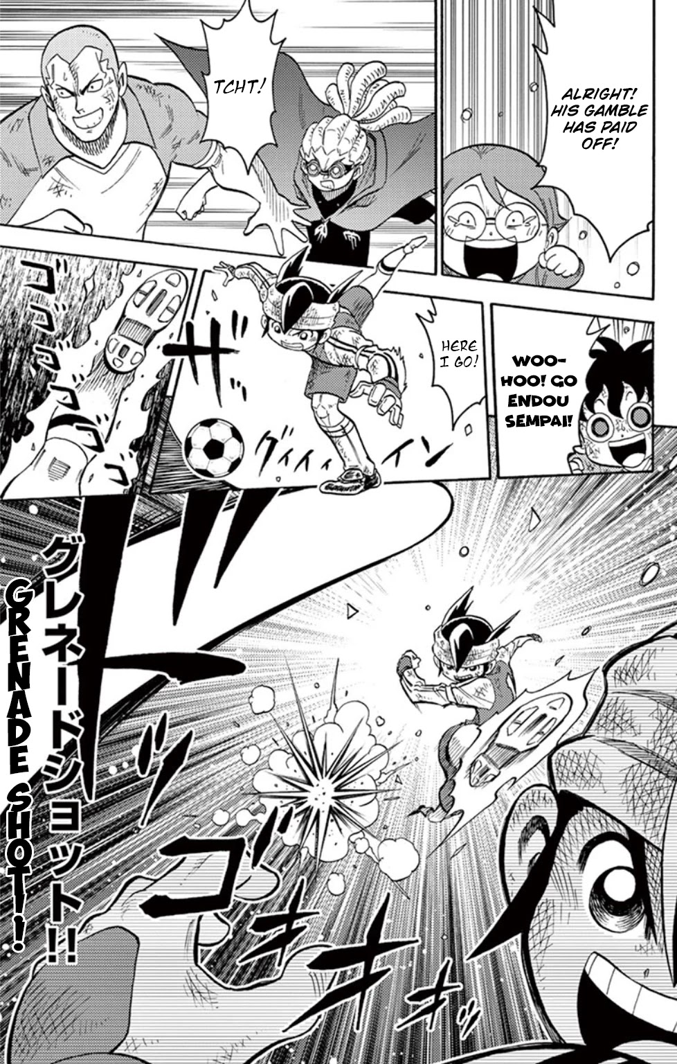 Inazuma Eleven Chapter 16 page 22 - Chapter 16: Run Inazuma the Final Score!