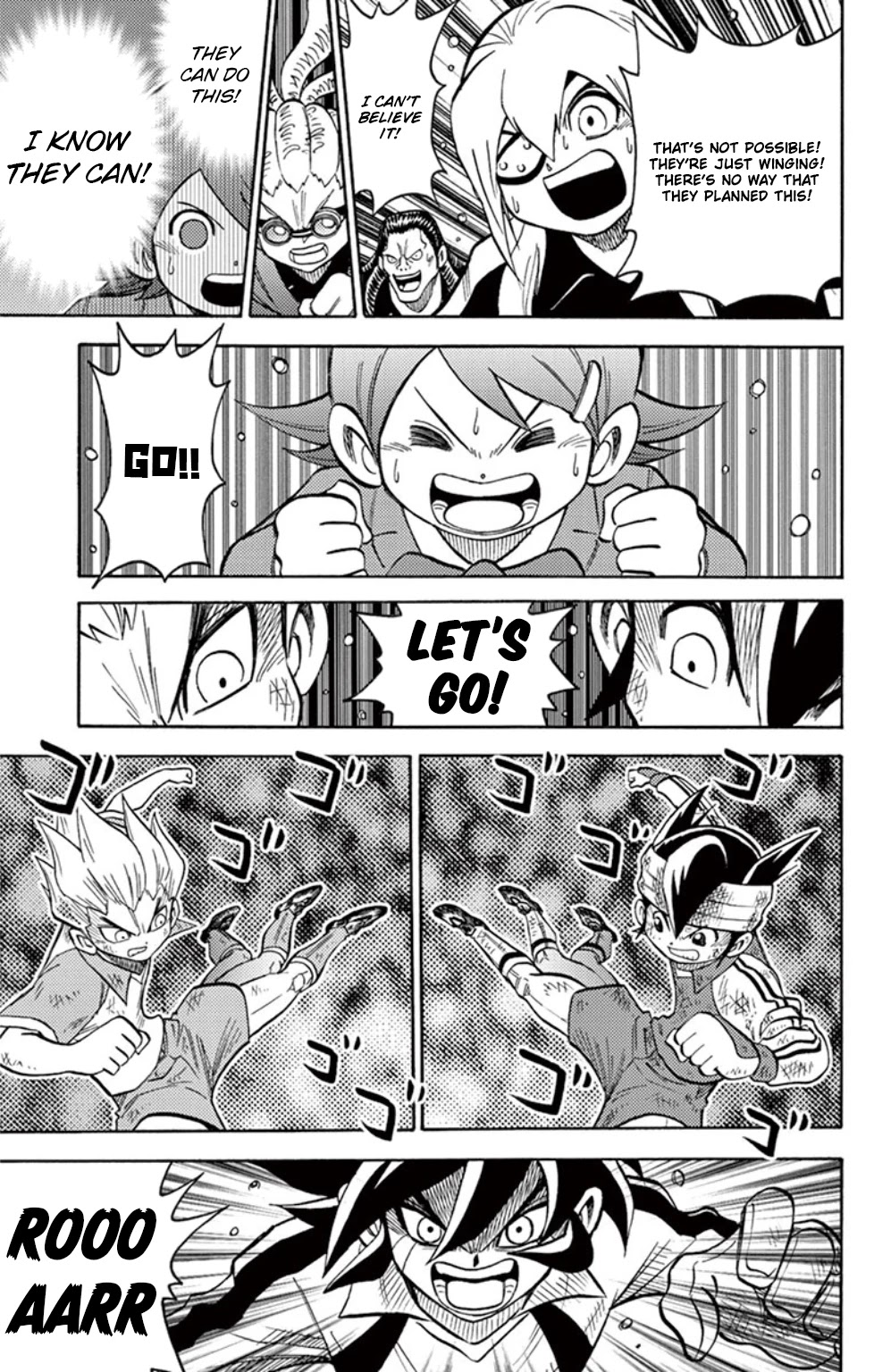 Inazuma Eleven Chapter 16 page 32 - Chapter 16: Run Inazuma the Final Score!