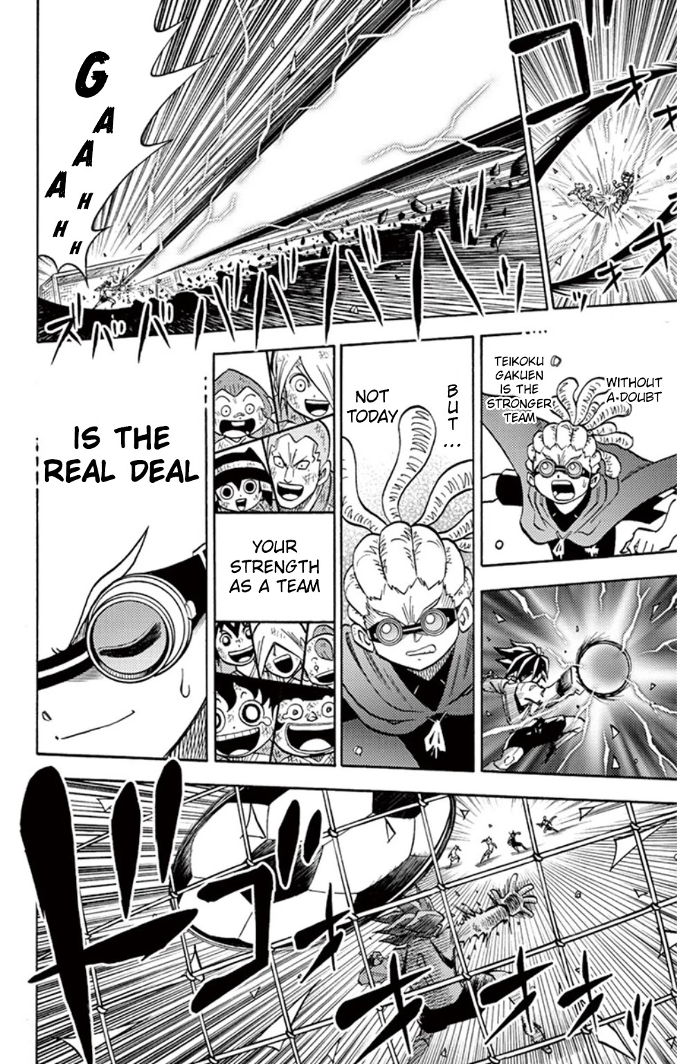 Inazuma Eleven Chapter 16 page 34 - Chapter 16: Run Inazuma the Final Score!