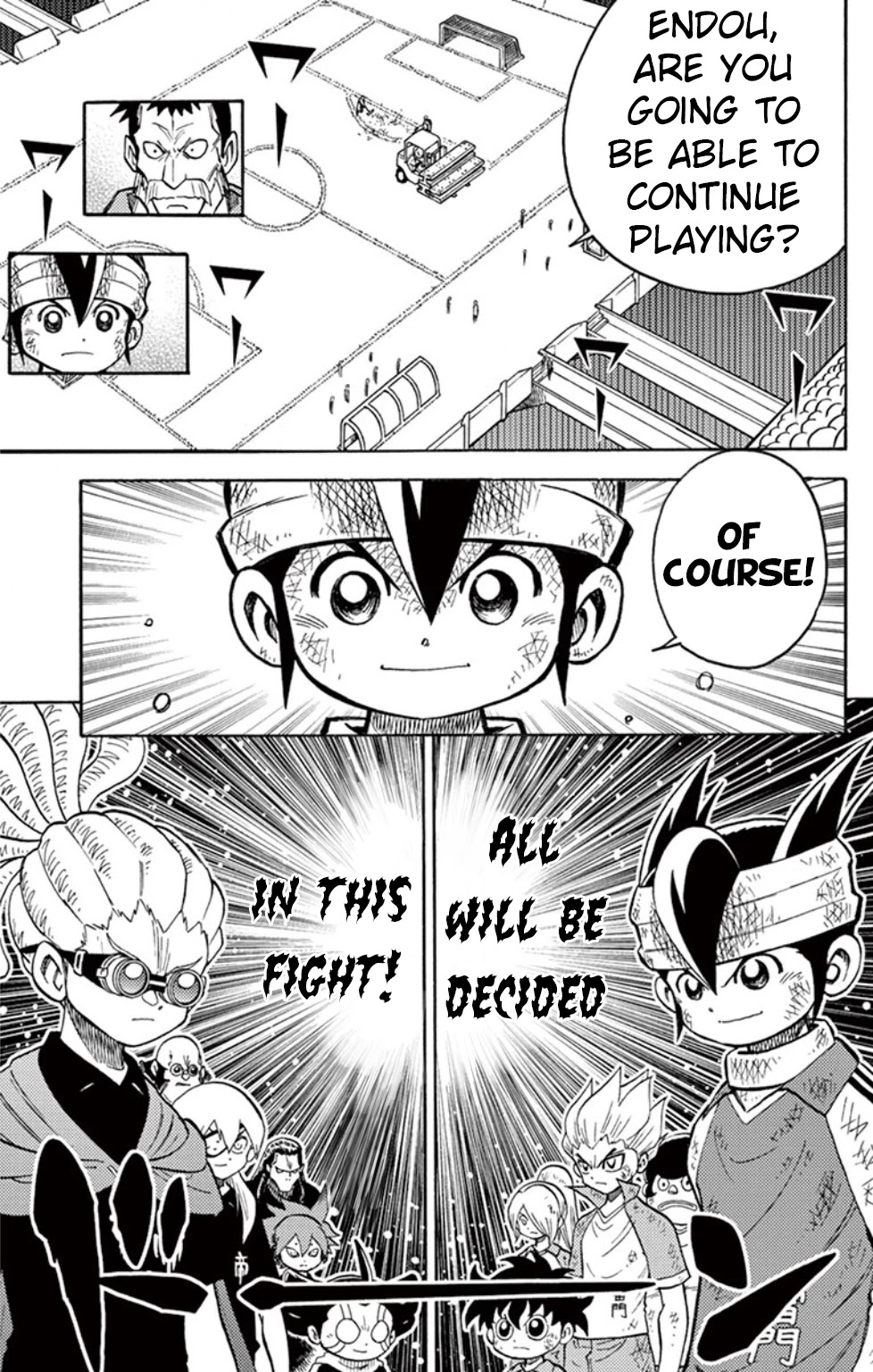 Inazuma Eleven Chapter 16 page 4 - Chapter 16: Run Inazuma the Final Score!