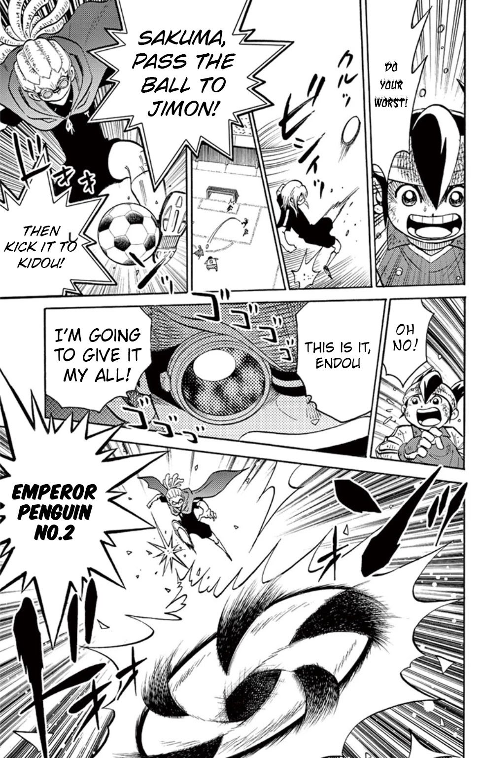 Inazuma Eleven Chapter 16 page 8 - Chapter 16: Run Inazuma the Final Score!