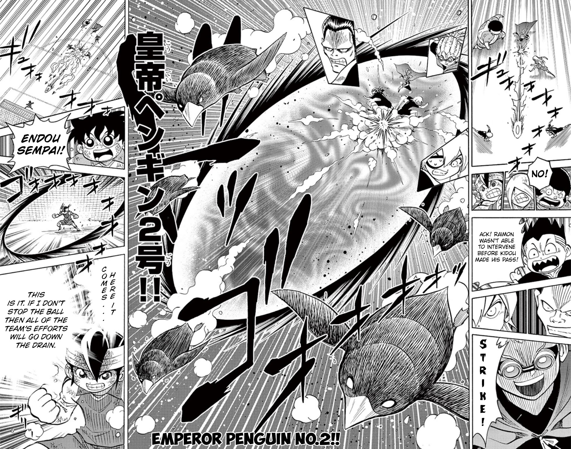 Inazuma Eleven Chapter 16 page 9 - Chapter 16: Run Inazuma the Final Score!