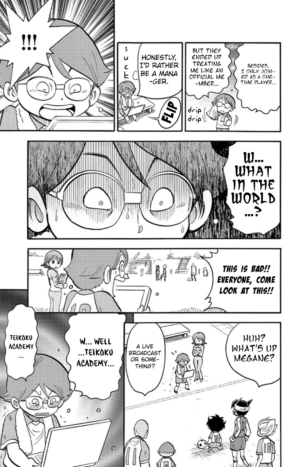 Inazuma Eleven Chapter 17 page 10 - Chapter 17: A New Enemy Approaches!!