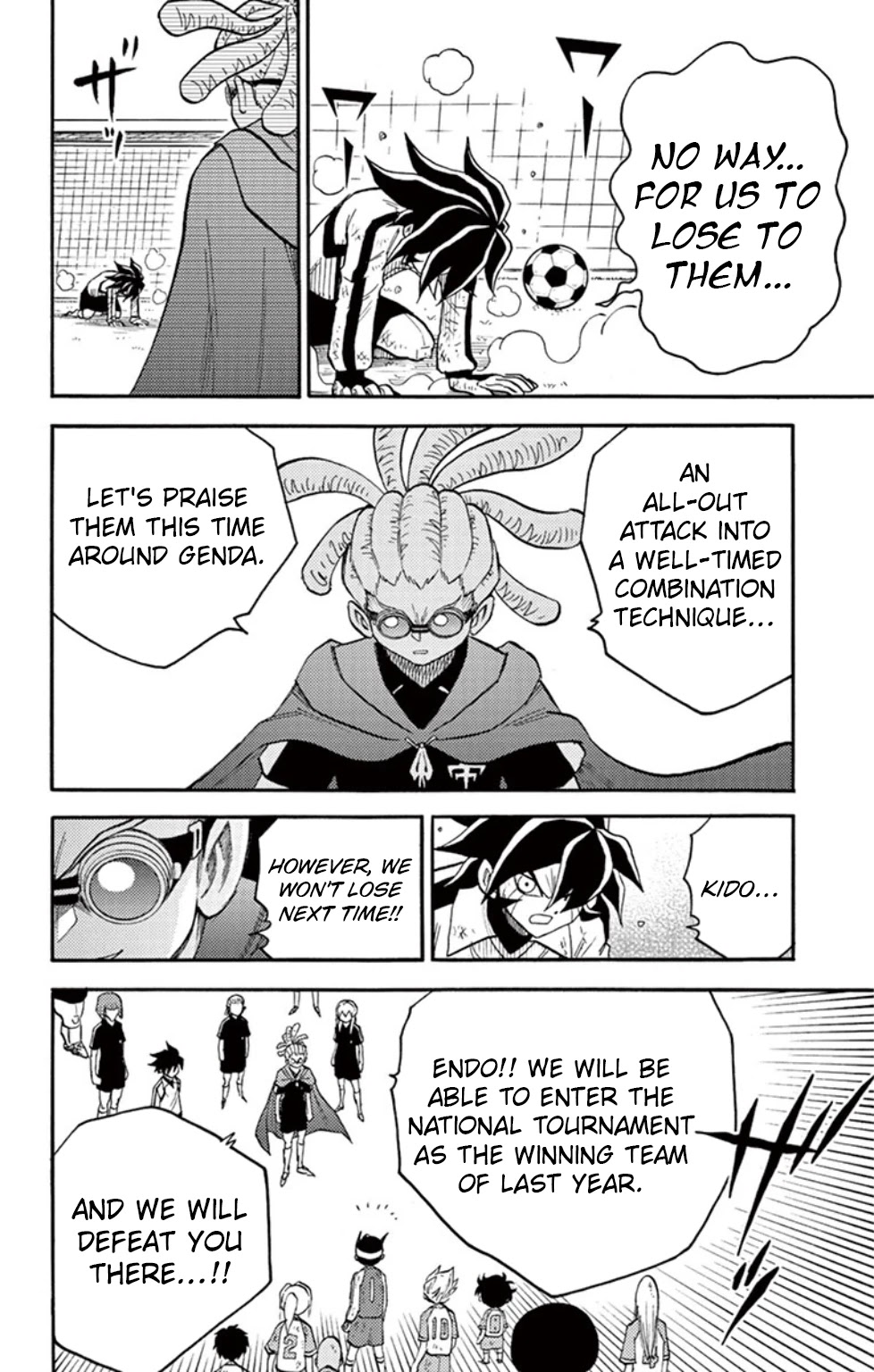 Inazuma Eleven Chapter 17 page 3 - Chapter 17: A New Enemy Approaches!!