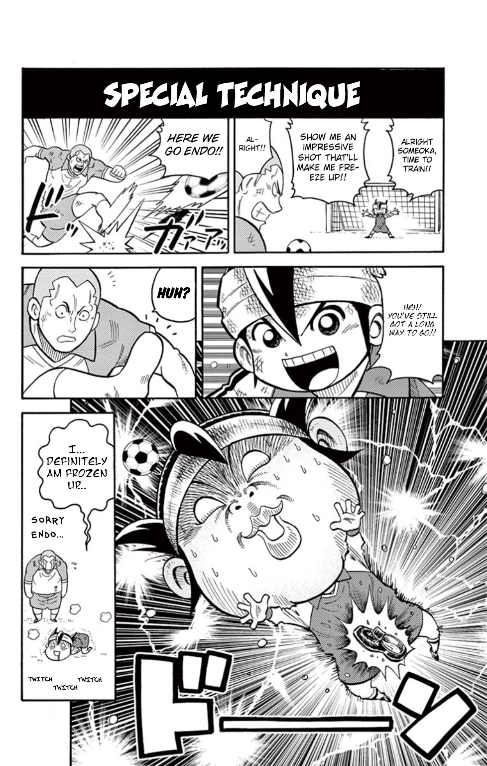 Inazuma Eleven Chapter 17 page 33 - Chapter 17: A New Enemy Approaches!!