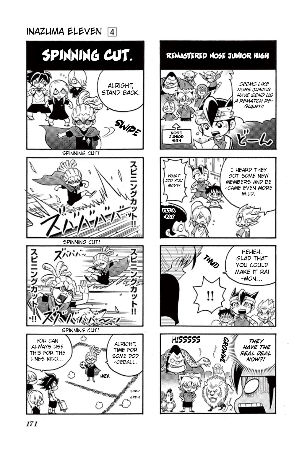 Inazuma Eleven Chapter 17 page 34 - Chapter 17: A New Enemy Approaches!!