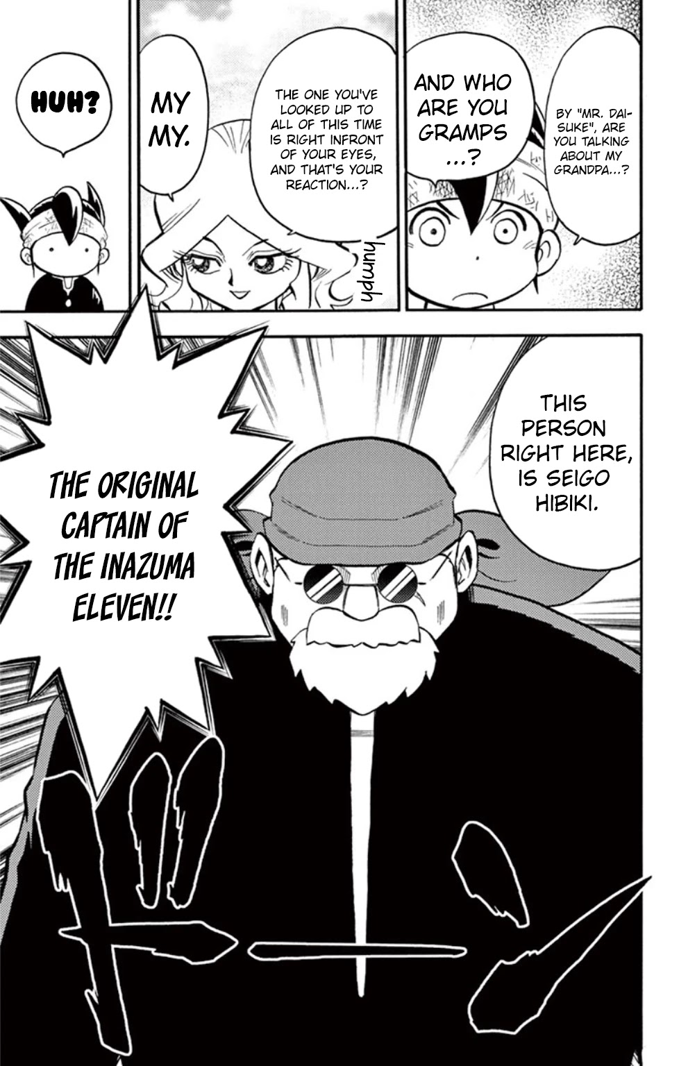 Inazuma Eleven Chapter 18 page 10 - Chapter 18: The Legacy of the Spirit of Lightning!!
