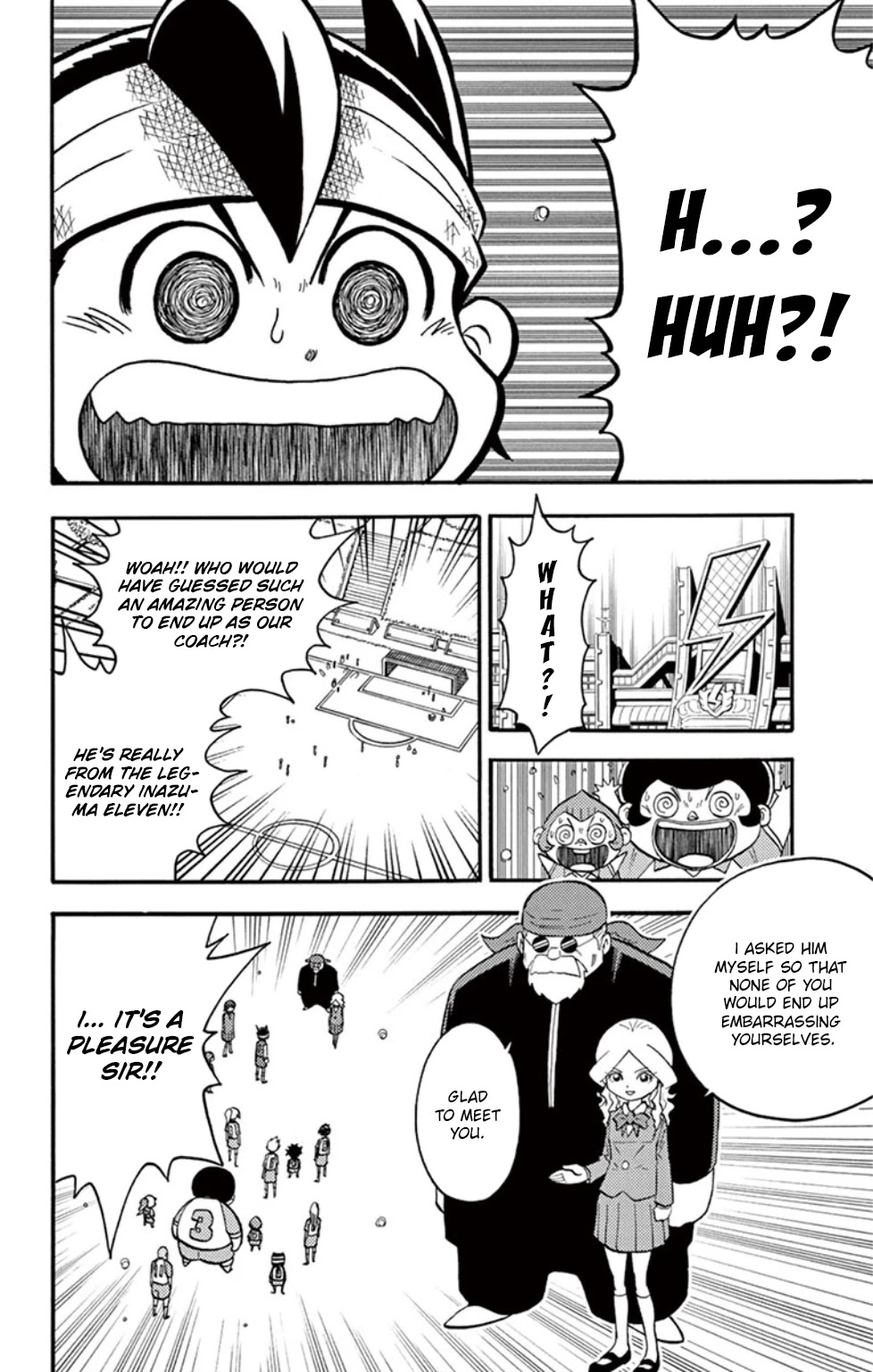 Inazuma Eleven Chapter 18 page 11 - Chapter 18: The Legacy of the Spirit of Lightning!!