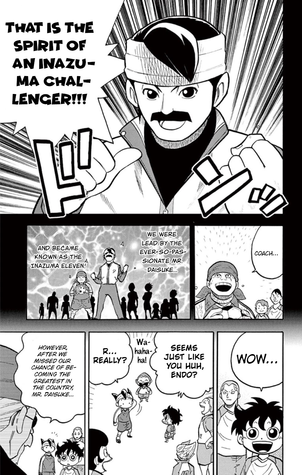 Inazuma Eleven Chapter 18 page 14 - Chapter 18: The Legacy of the Spirit of Lightning!!