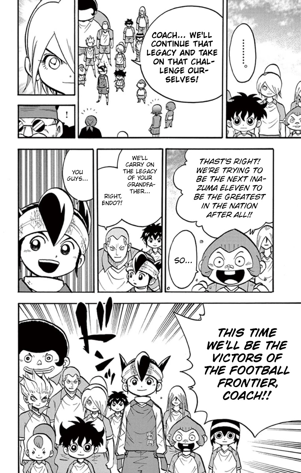Inazuma Eleven Chapter 18 page 17 - Chapter 18: The Legacy of the Spirit of Lightning!!