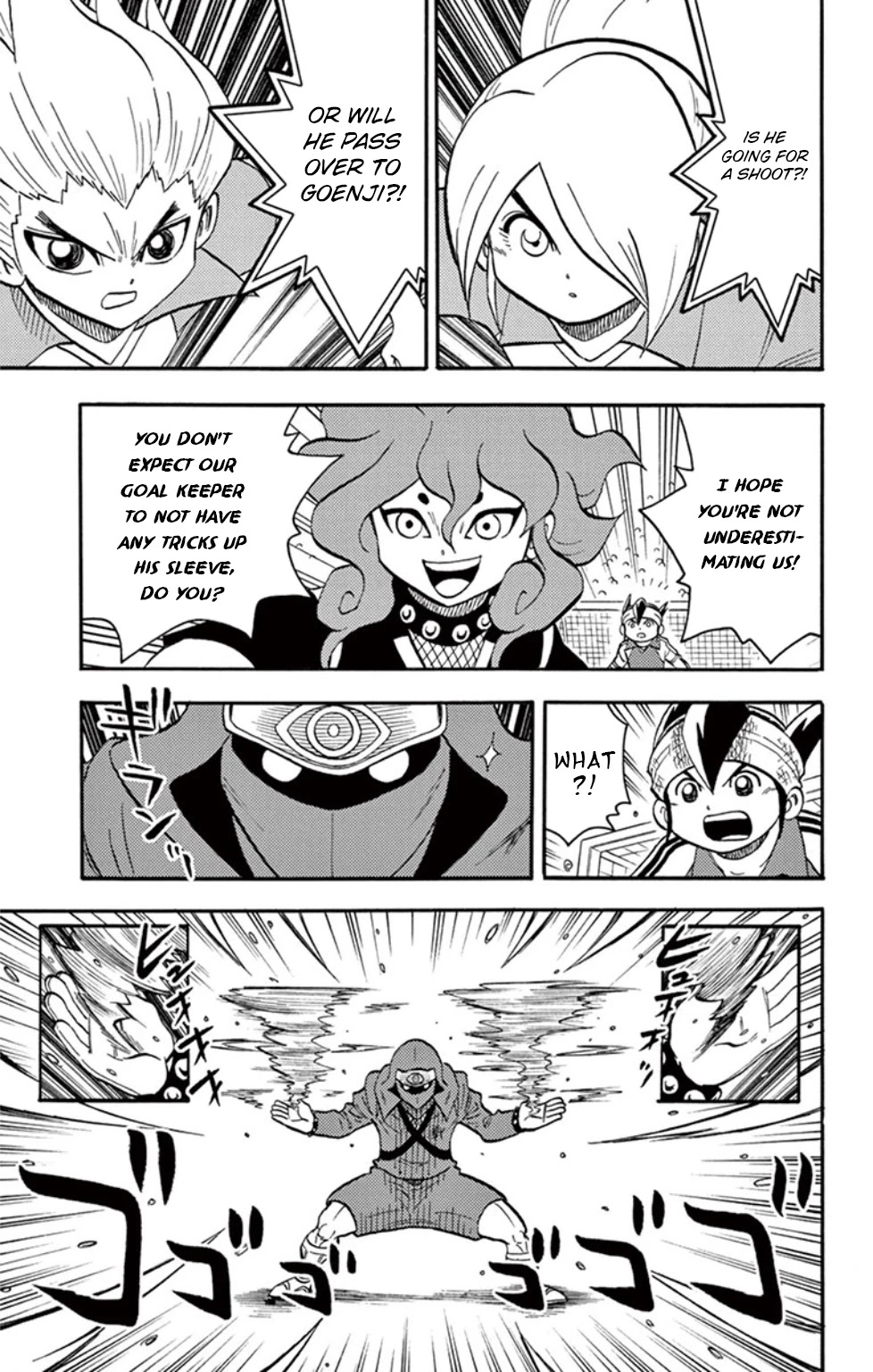 Inazuma Eleven Chapter 18 page 21 - Chapter 18: The Legacy of the Spirit of Lightning!!