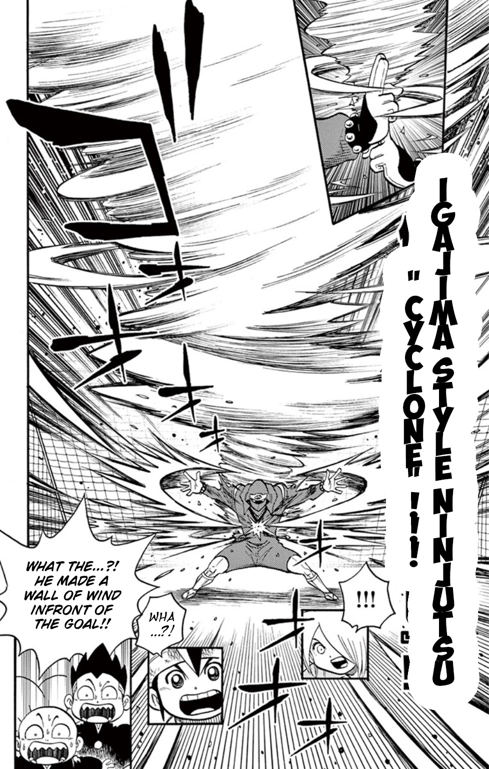 Inazuma Eleven Chapter 18 page 22 - Chapter 18: The Legacy of the Spirit of Lightning!!