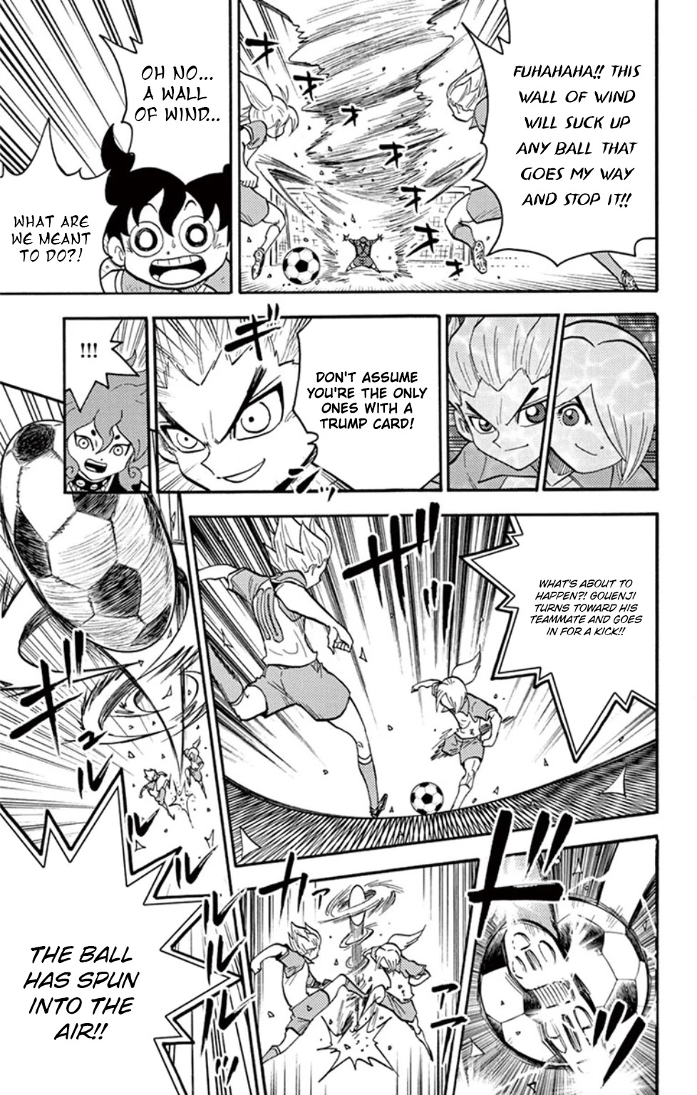 Inazuma Eleven Chapter 18 page 23 - Chapter 18: The Legacy of the Spirit of Lightning!!