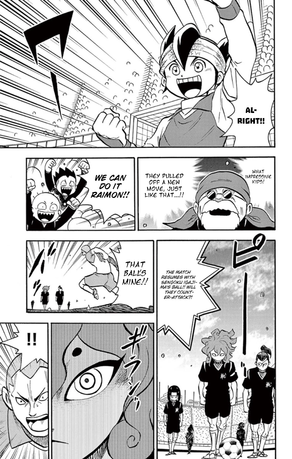 Inazuma Eleven Chapter 18 page 26 - Chapter 18: The Legacy of the Spirit of Lightning!!