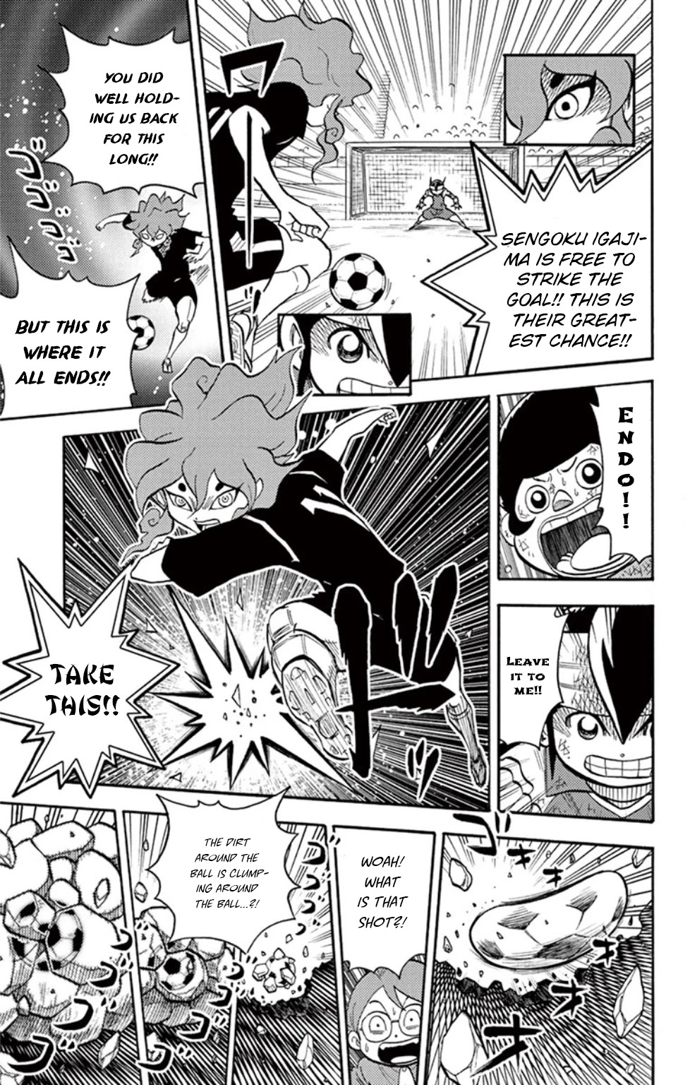Inazuma Eleven Chapter 18 page 34 - Chapter 18: The Legacy of the Spirit of Lightning!!
