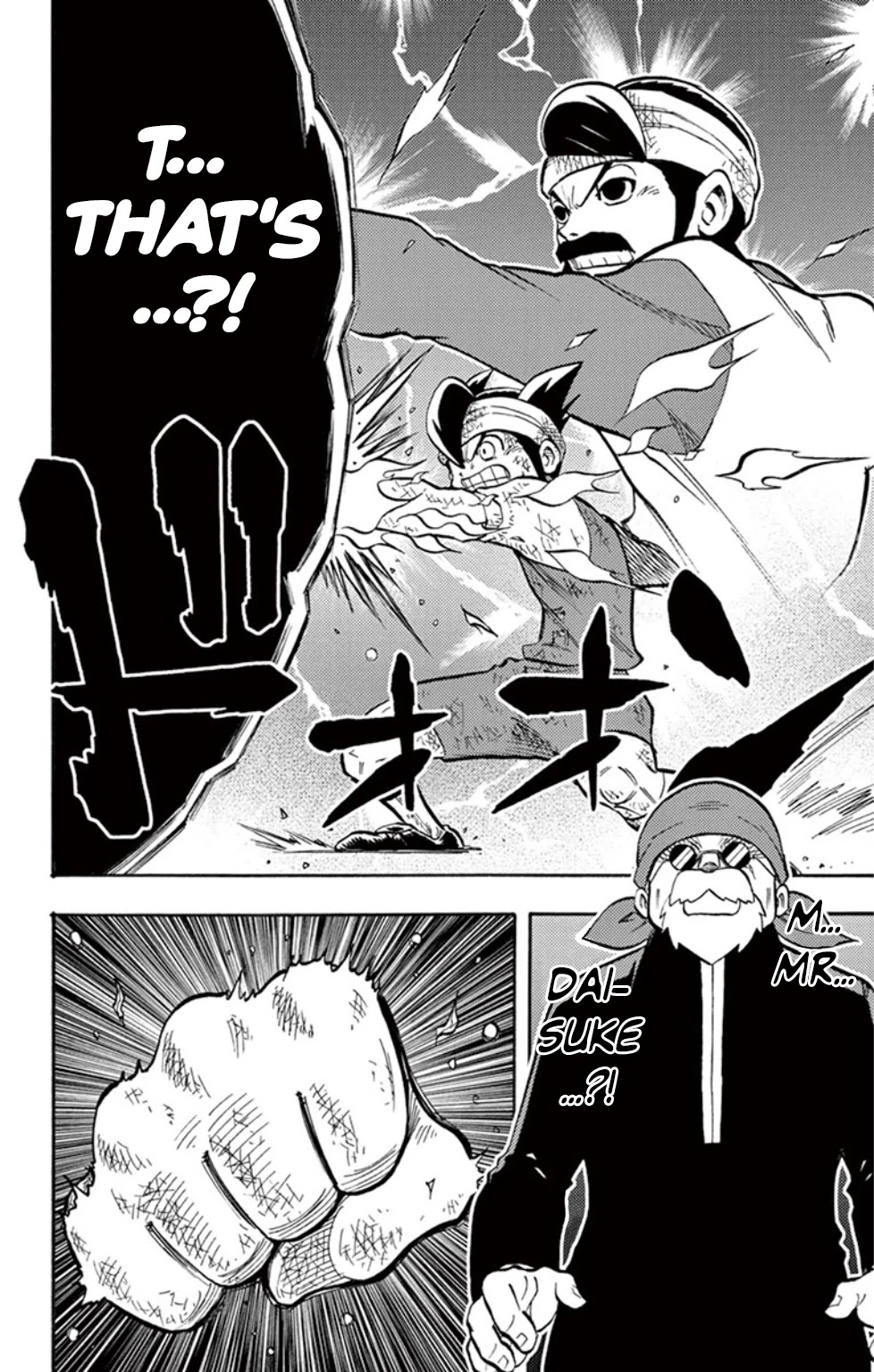 Inazuma Eleven Chapter 18 page 38 - Chapter 18: The Legacy of the Spirit of Lightning!!