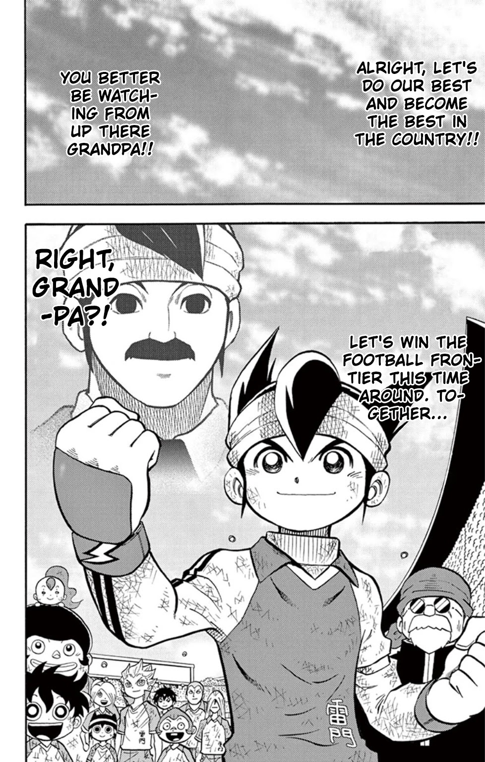 Inazuma Eleven Chapter 18 page 45 - Chapter 18: The Legacy of the Spirit of Lightning!!