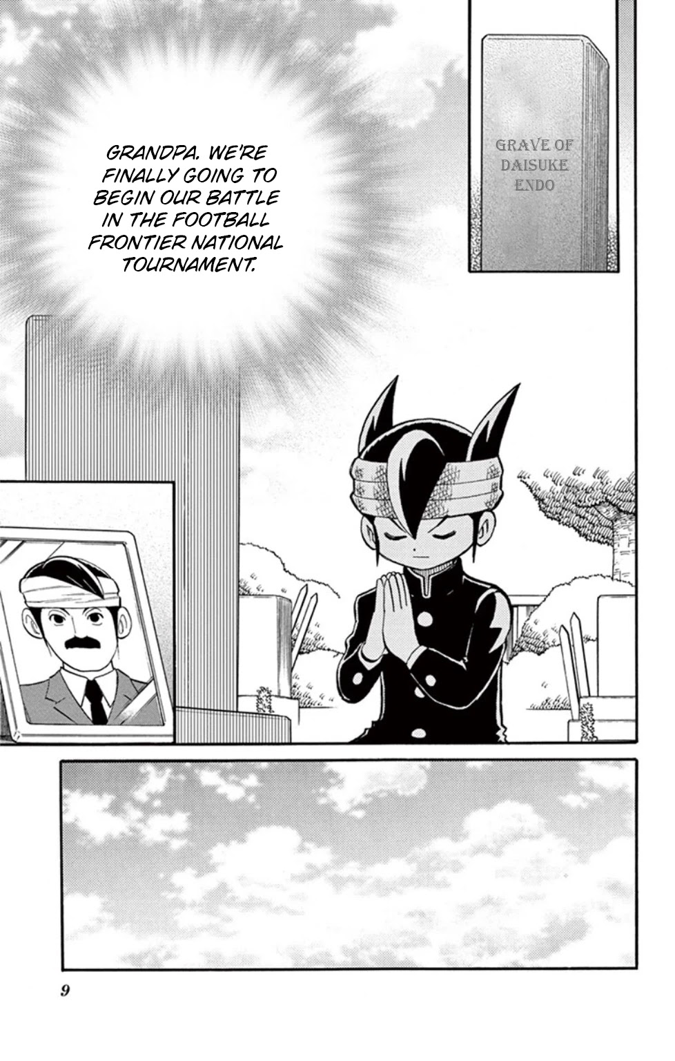 Inazuma Eleven Chapter 18 page 6 - Chapter 18: The Legacy of the Spirit of Lightning!!