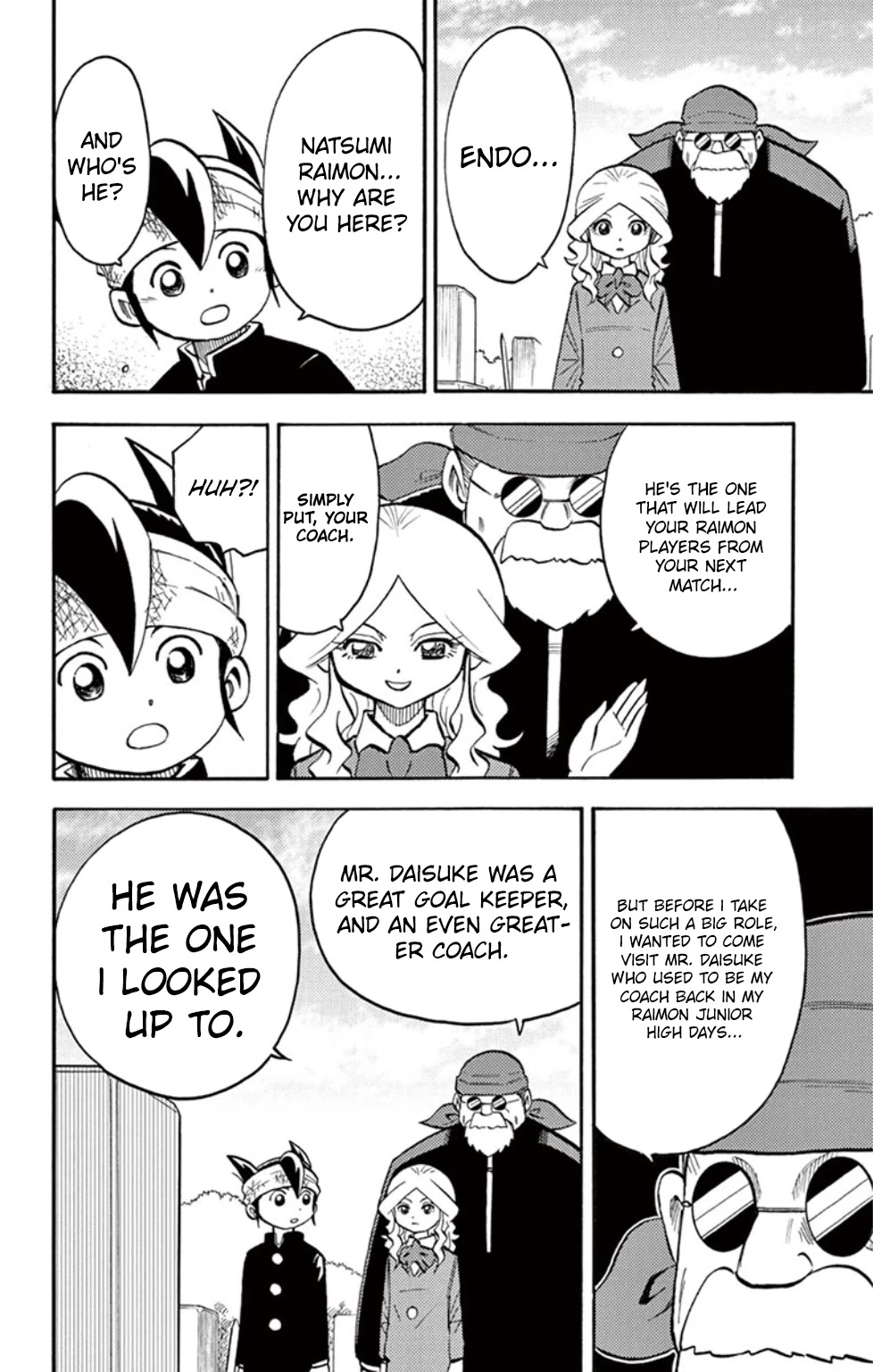 Inazuma Eleven Chapter 18 page 9 - Chapter 18: The Legacy of the Spirit of Lightning!!