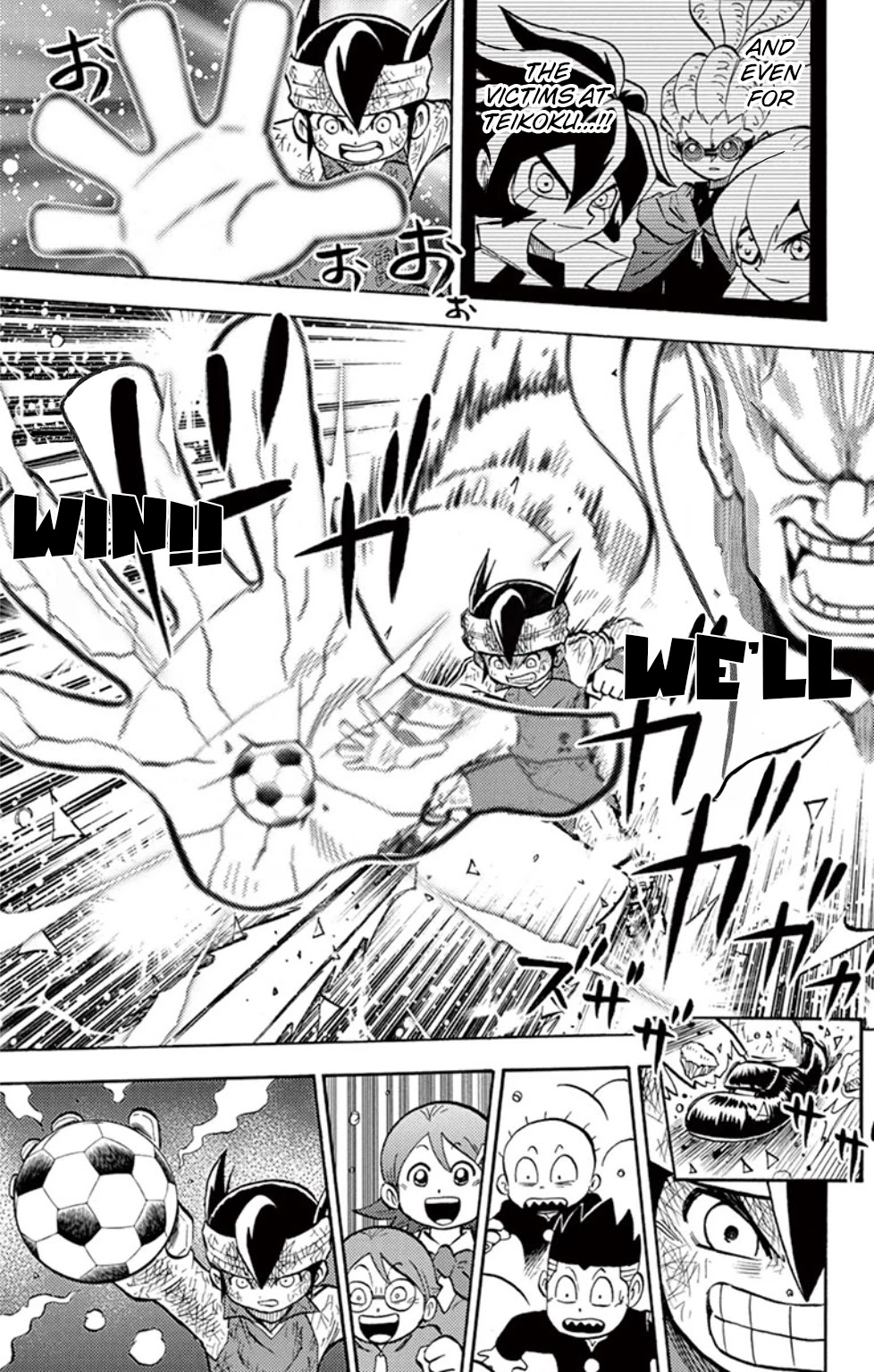 Inazuma Eleven Chapter 19 page 13 - Chapter 19: Those that Stand against God...!!