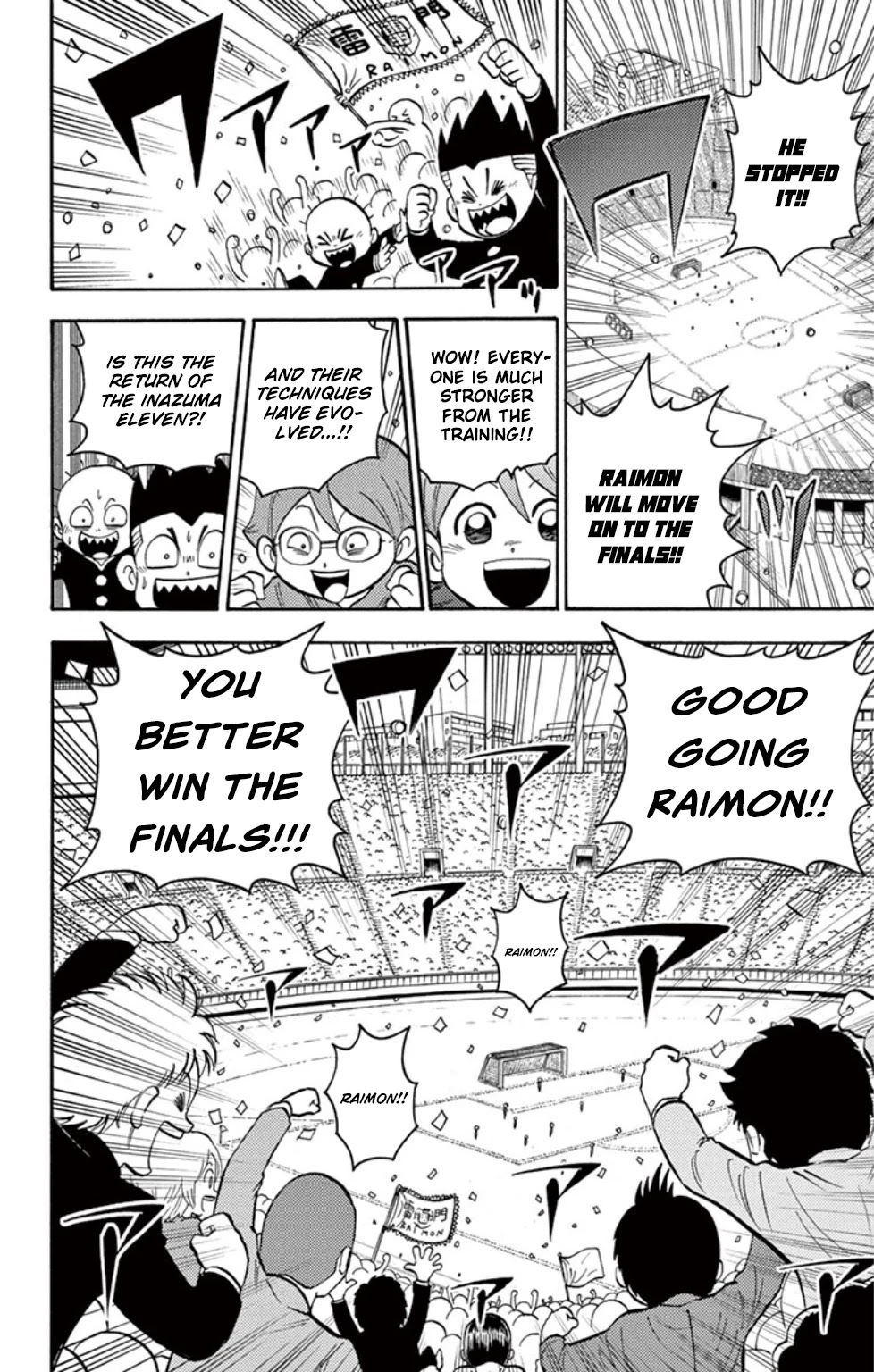 Inazuma Eleven Chapter 19 page 14 - Chapter 19: Those that Stand against God...!!