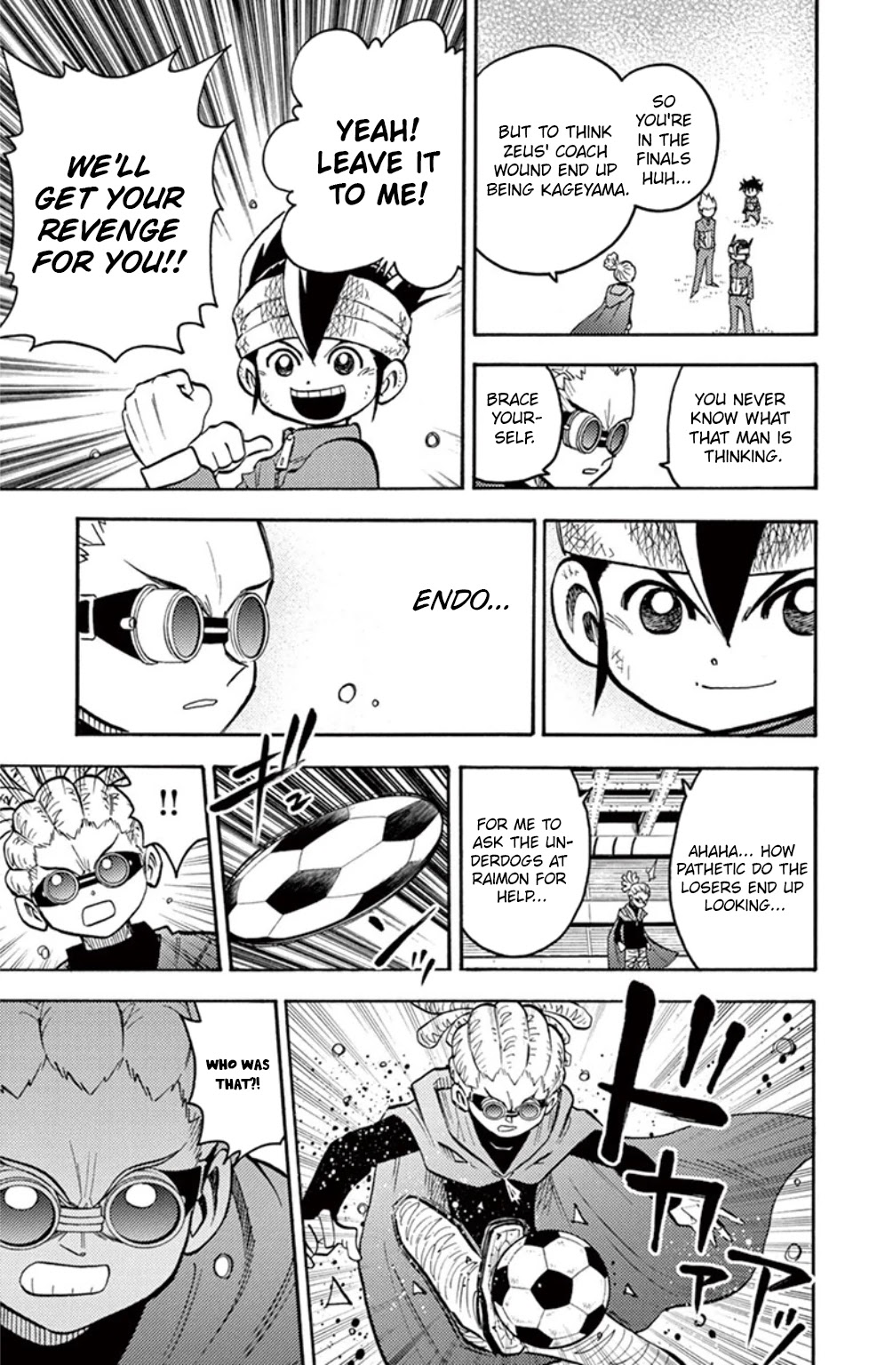 Inazuma Eleven Chapter 19 page 17 - Chapter 19: Those that Stand against God...!!