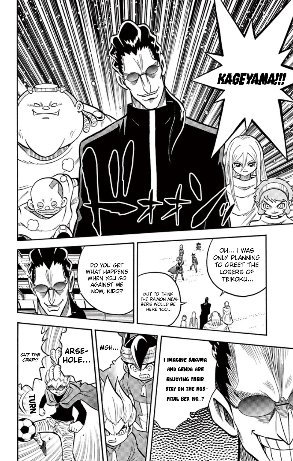Inazuma Eleven Chapter 19 page 18 - Chapter 19: Those that Stand against God...!!