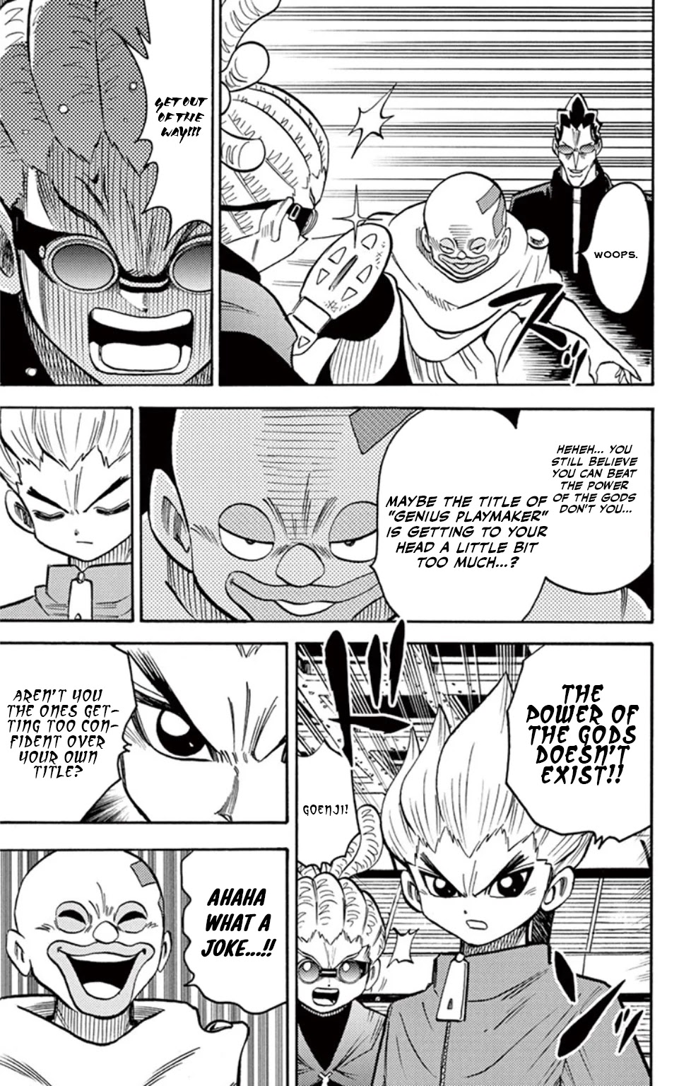 Inazuma Eleven Chapter 19 page 19 - Chapter 19: Those that Stand against God...!!