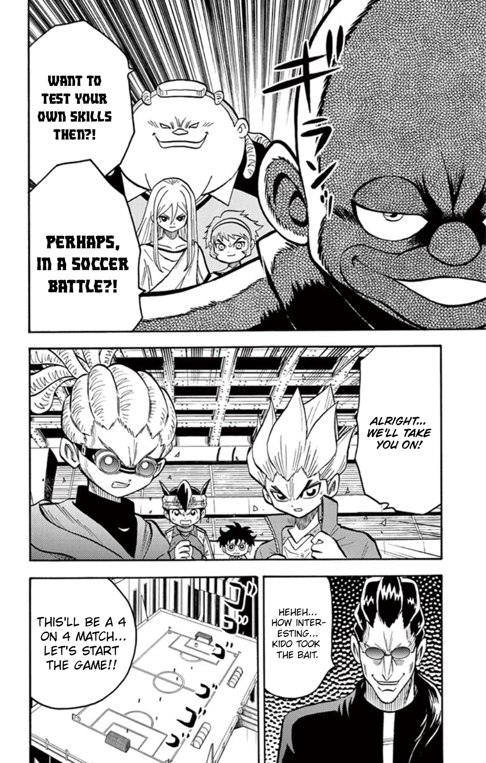 Inazuma Eleven Chapter 19 page 20 - Chapter 19: Those that Stand against God...!!