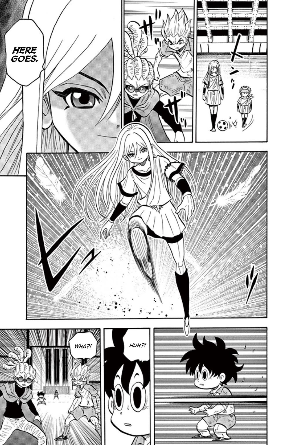 Inazuma Eleven Chapter 19 page 21 - Chapter 19: Those that Stand against God...!!