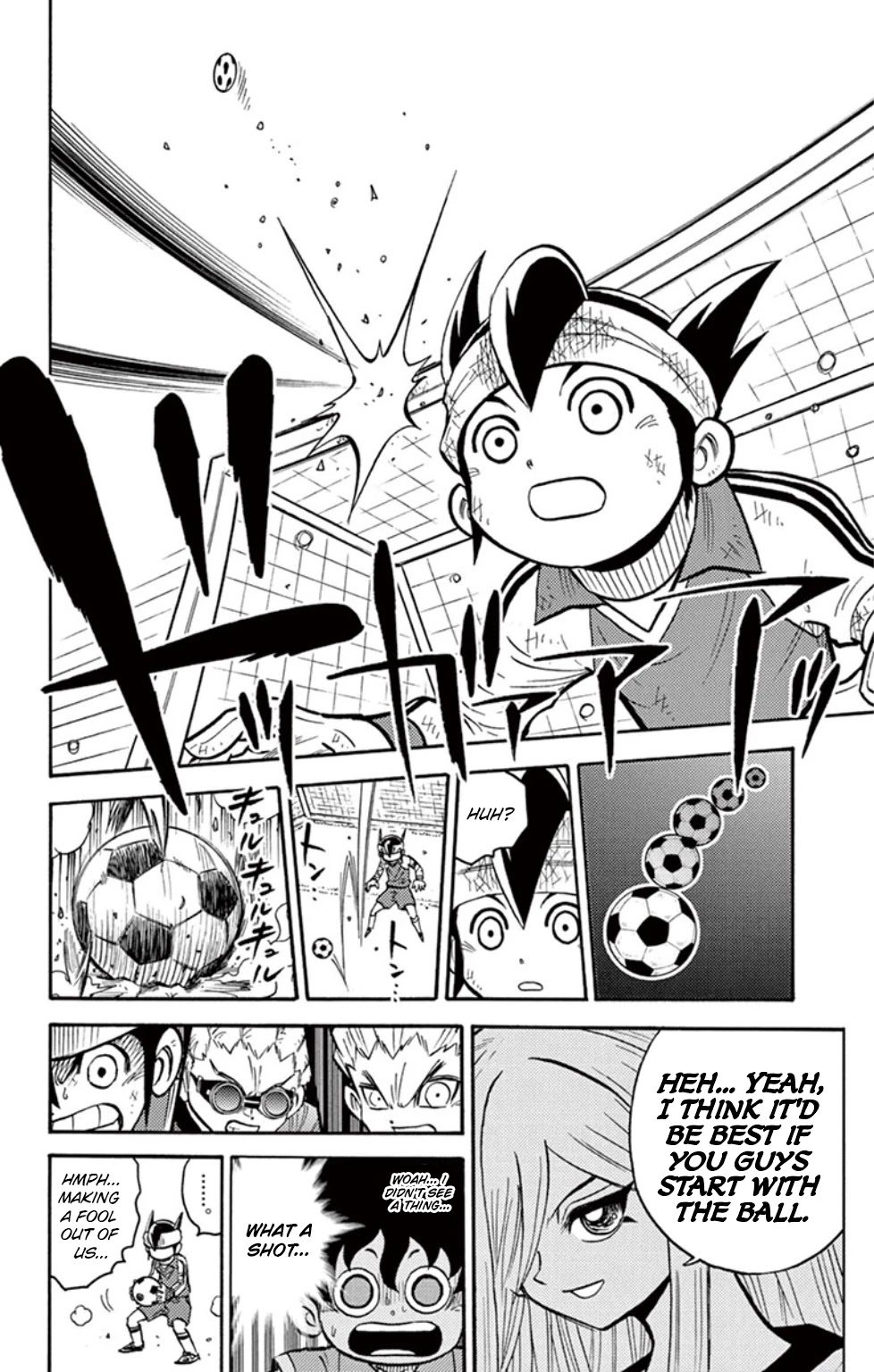 Inazuma Eleven Chapter 19 page 22 - Chapter 19: Those that Stand against God...!!